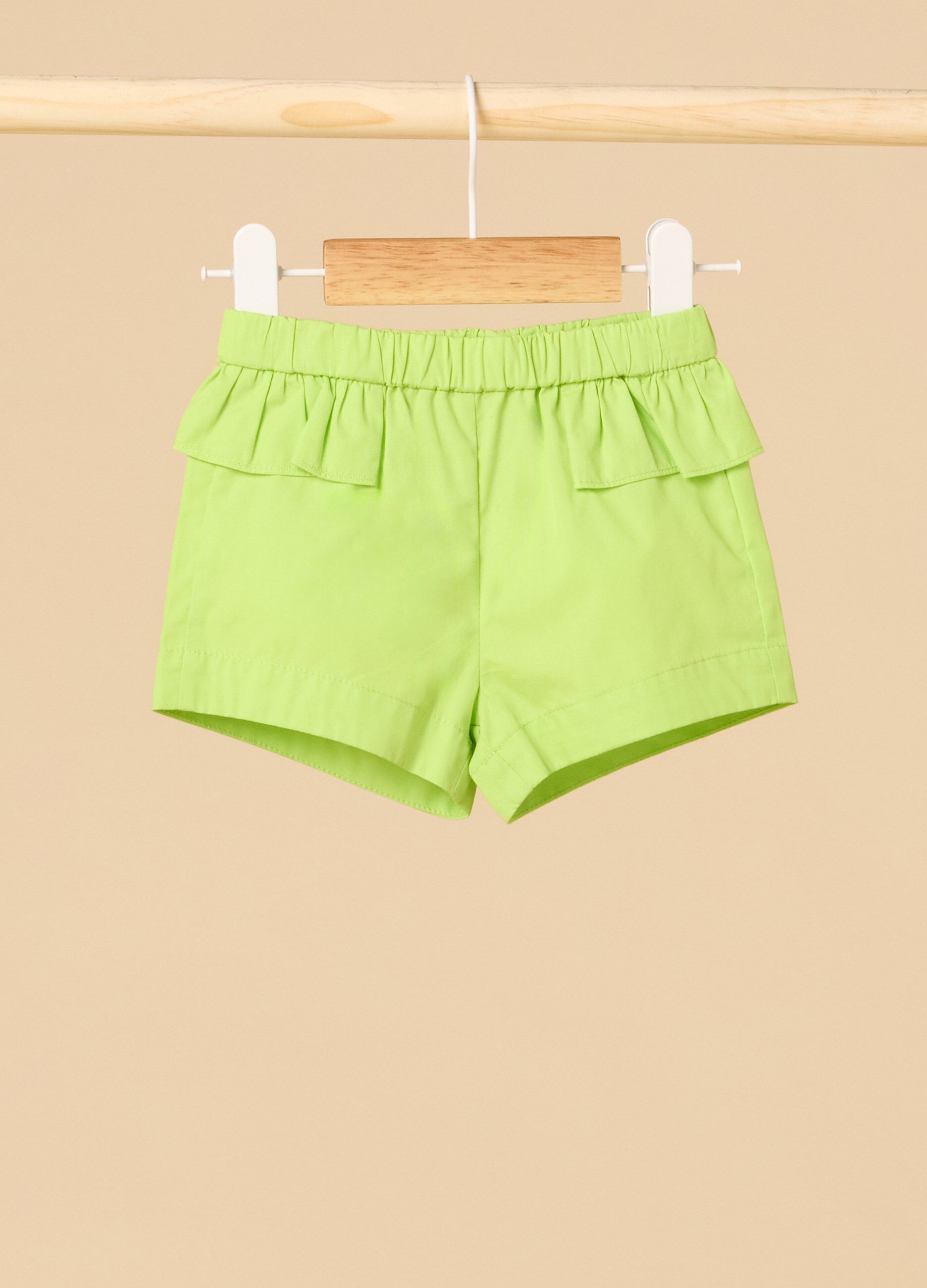 Shorts IANA in puro cotone neonata