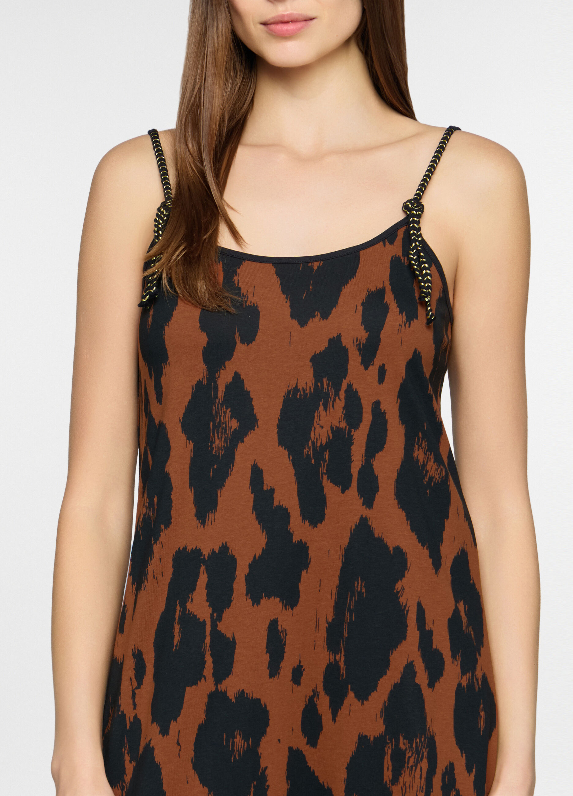 Abito lungo in jersey donna_2