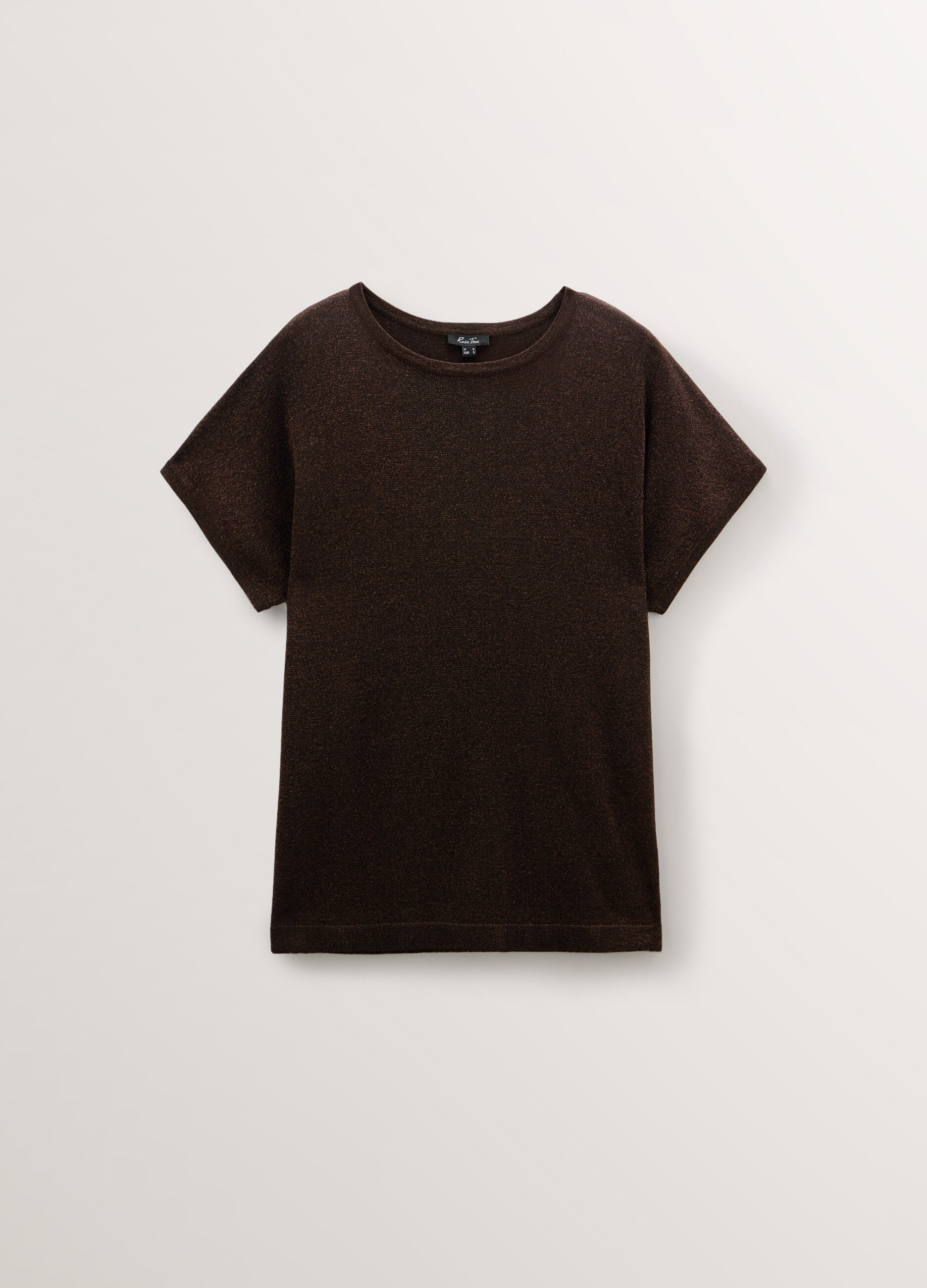 Maglia girocollo rasata donna curvy_0