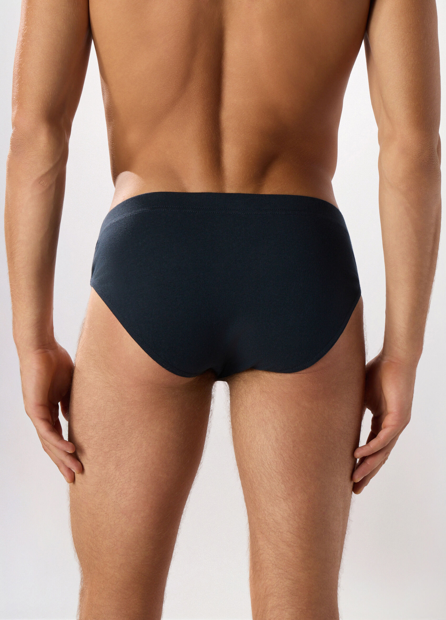 Slip in cotone stretch uomo_1