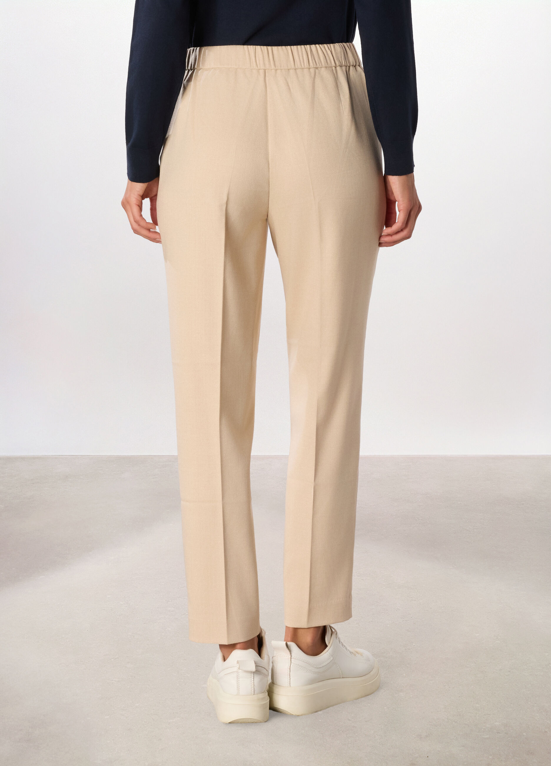 Pantaloni misto viscosa donna_1