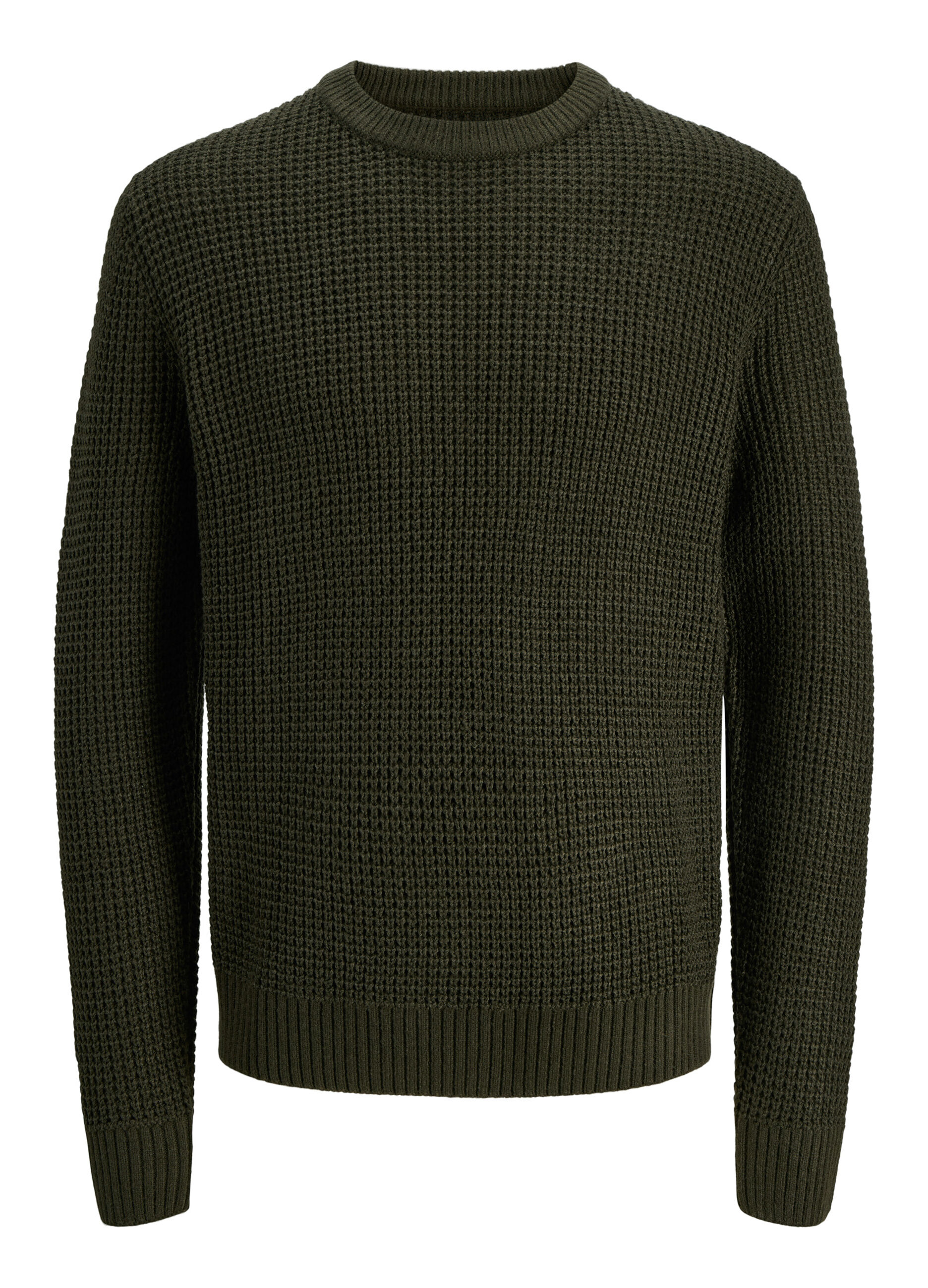 Maglione con lavorazione in rilievo uomo_6