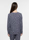 Top pigiama in costina stretch donna_1