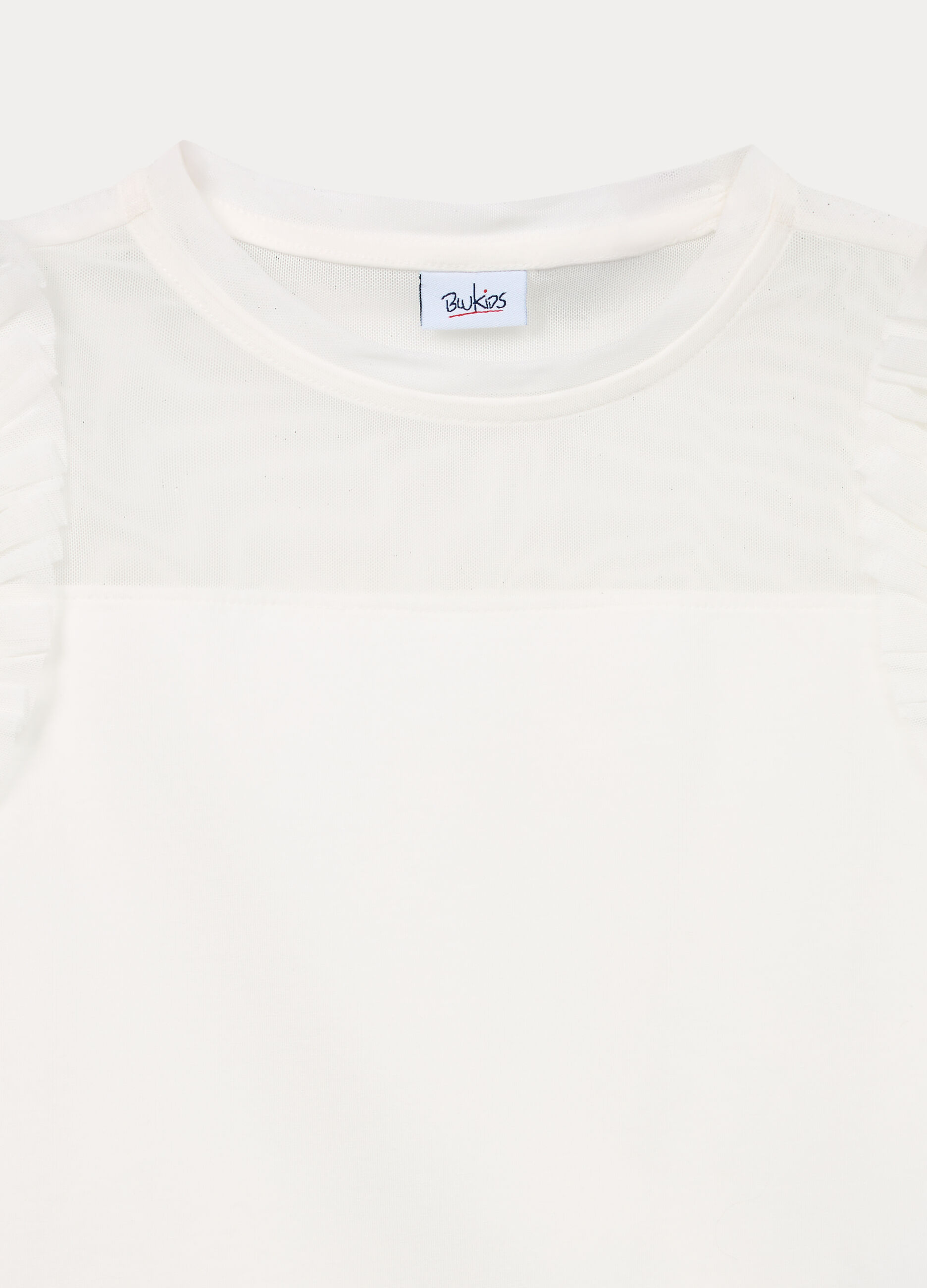 T-shirt in jersey di cotone stretch ragazza_2