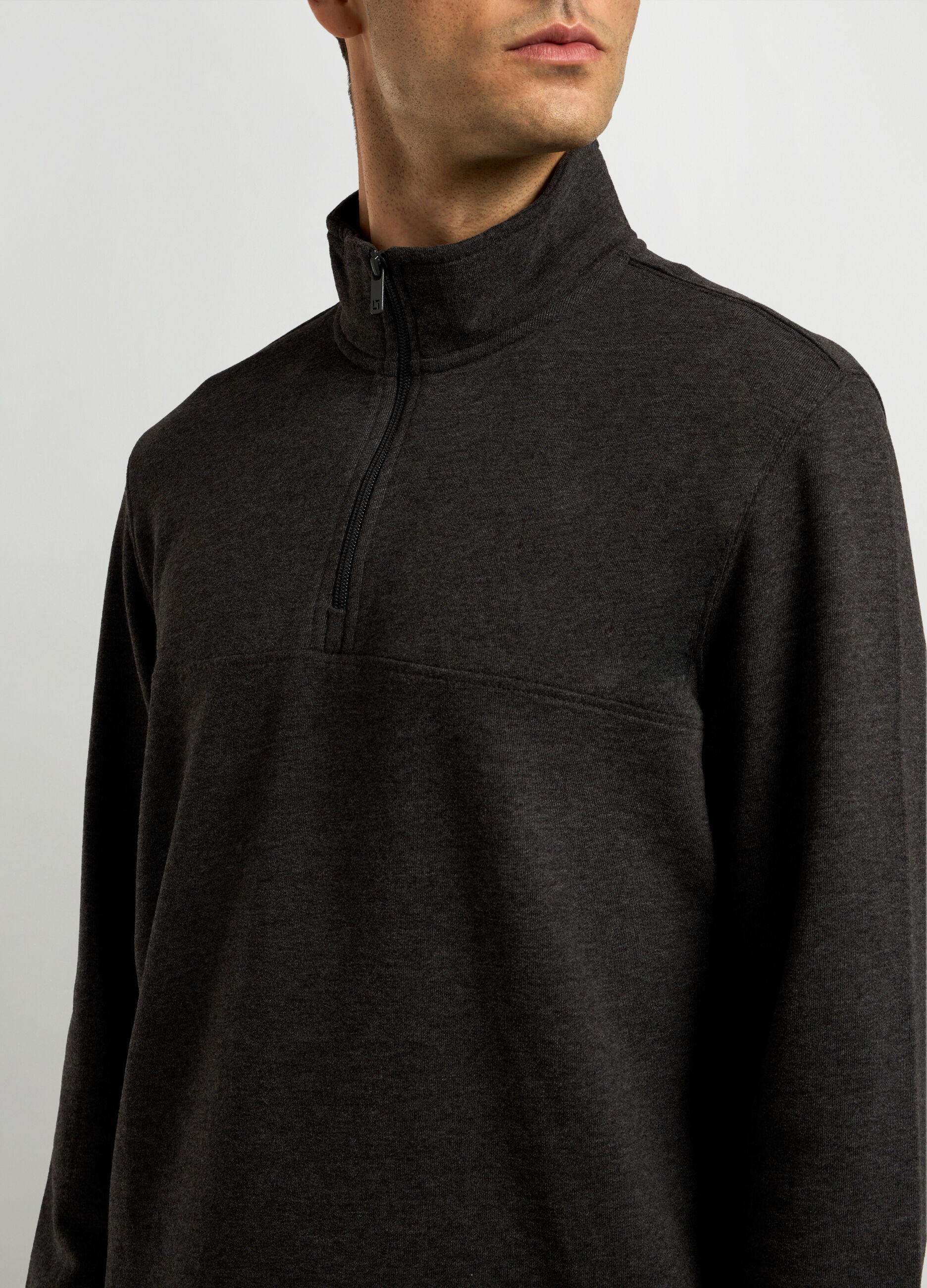 Felpa a collo alto uomo_2