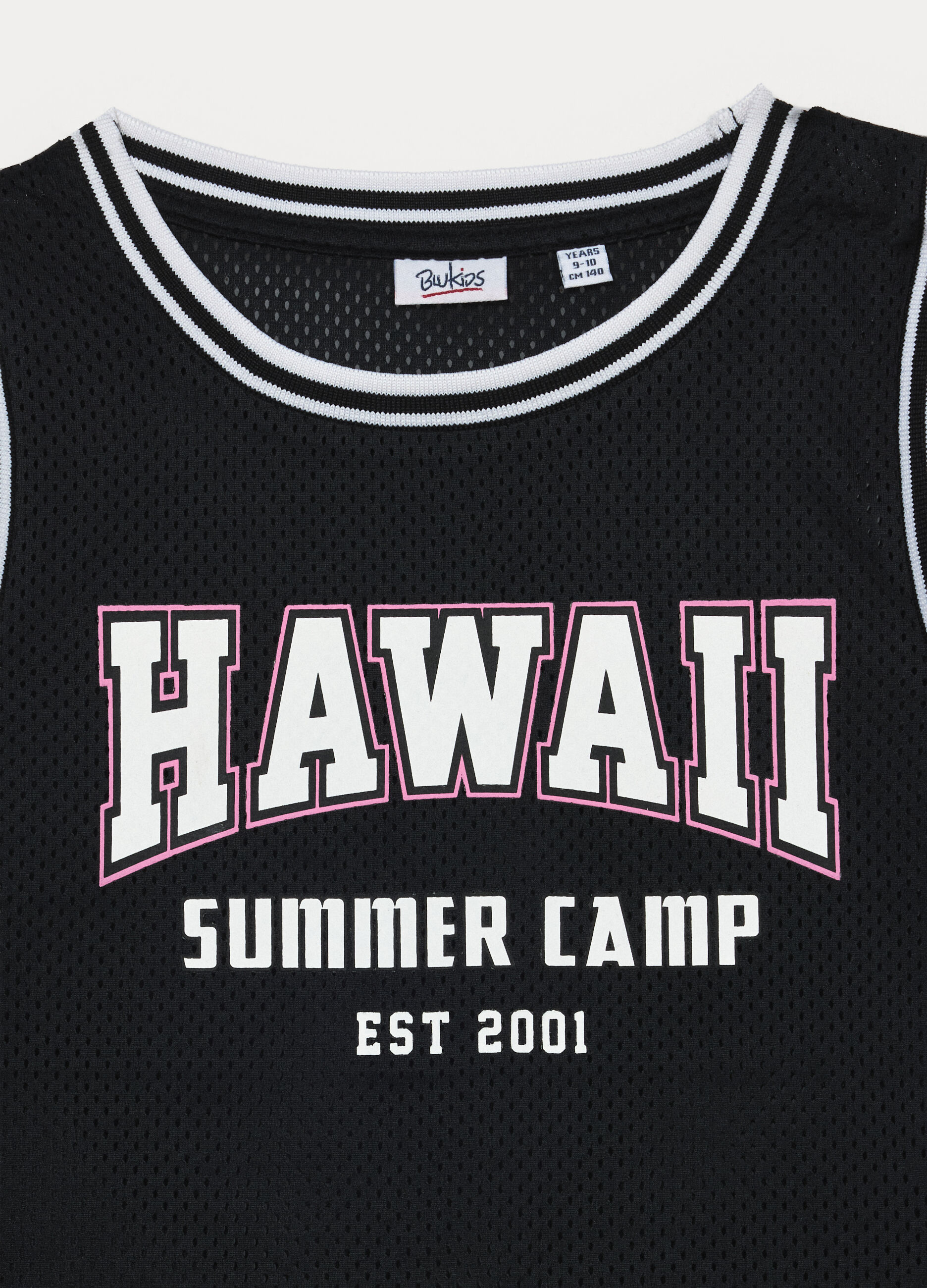 Canotta mesh con stampa ragazza_2