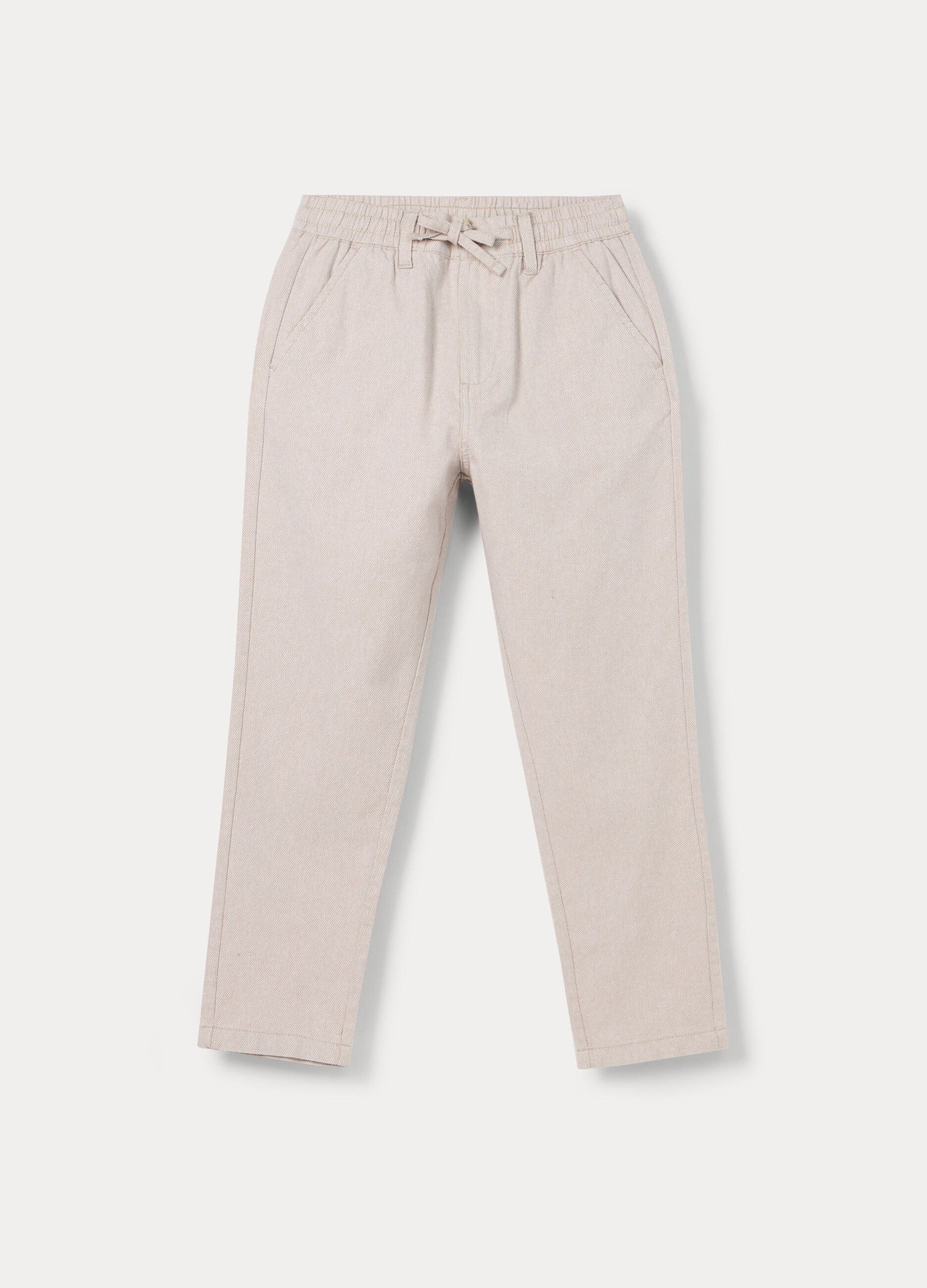 Jogger chino in puro cotone ragazzo_0