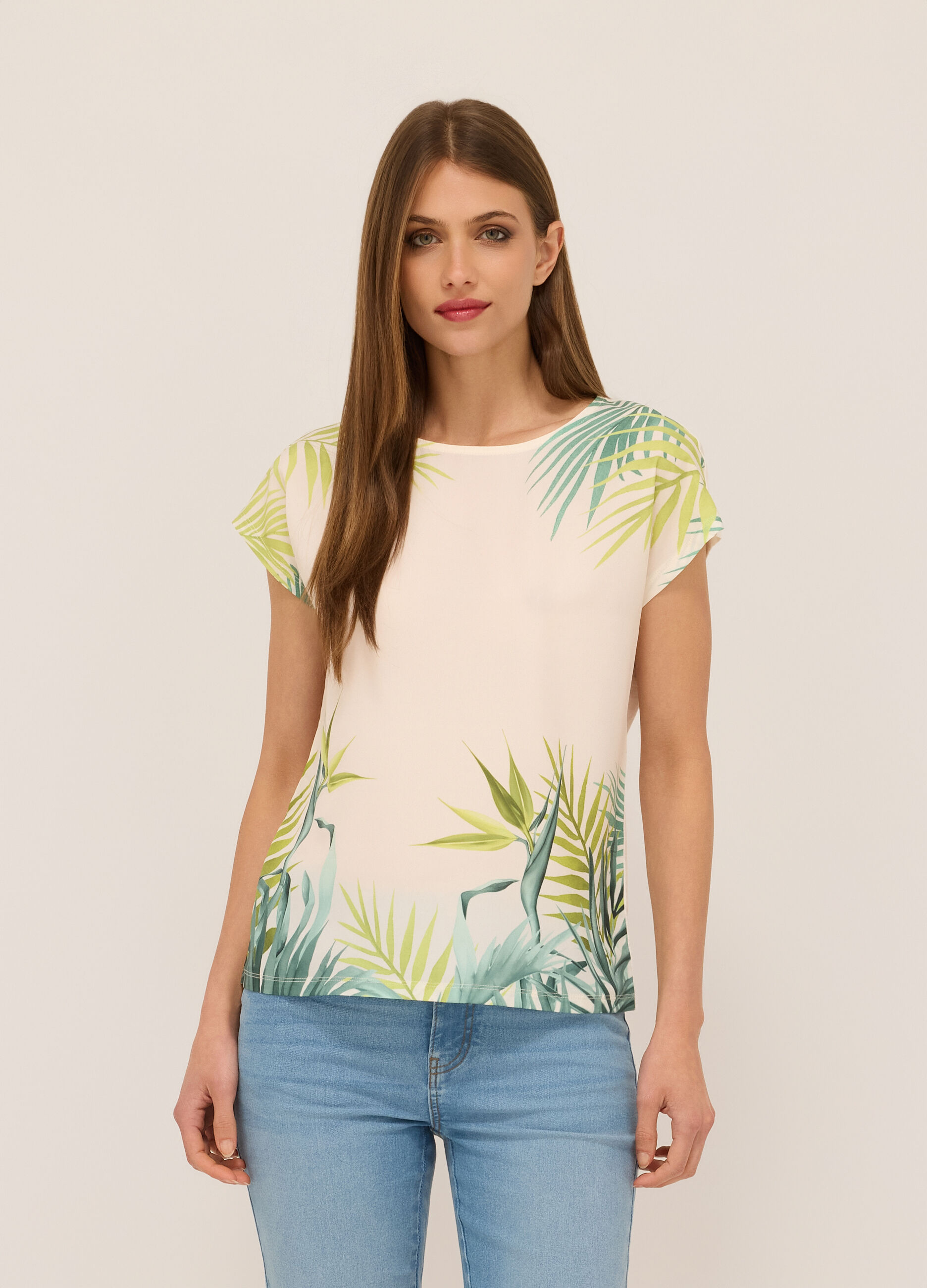 T-shirt con stampa donna