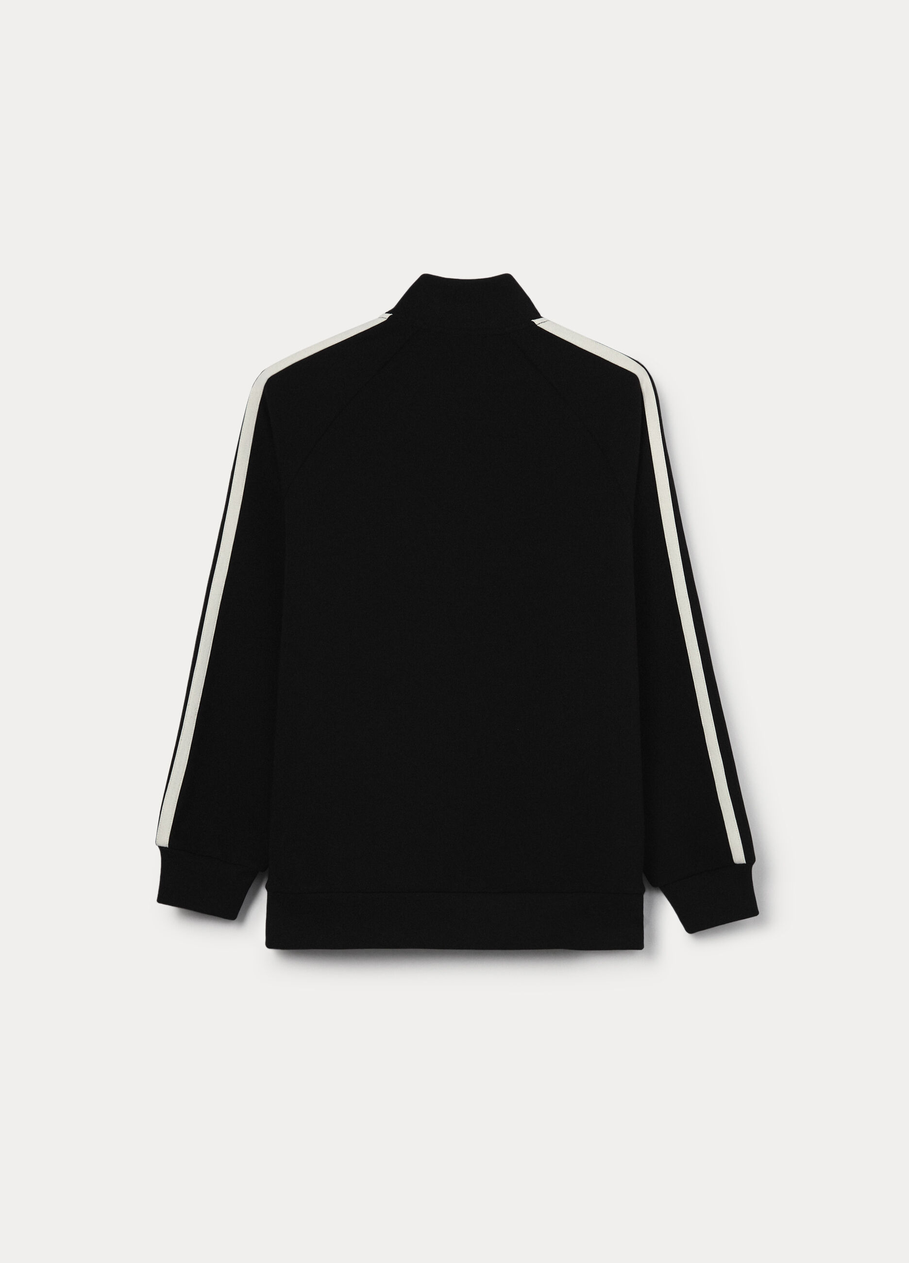 Felpa full zip misto cotone ragazzo_1