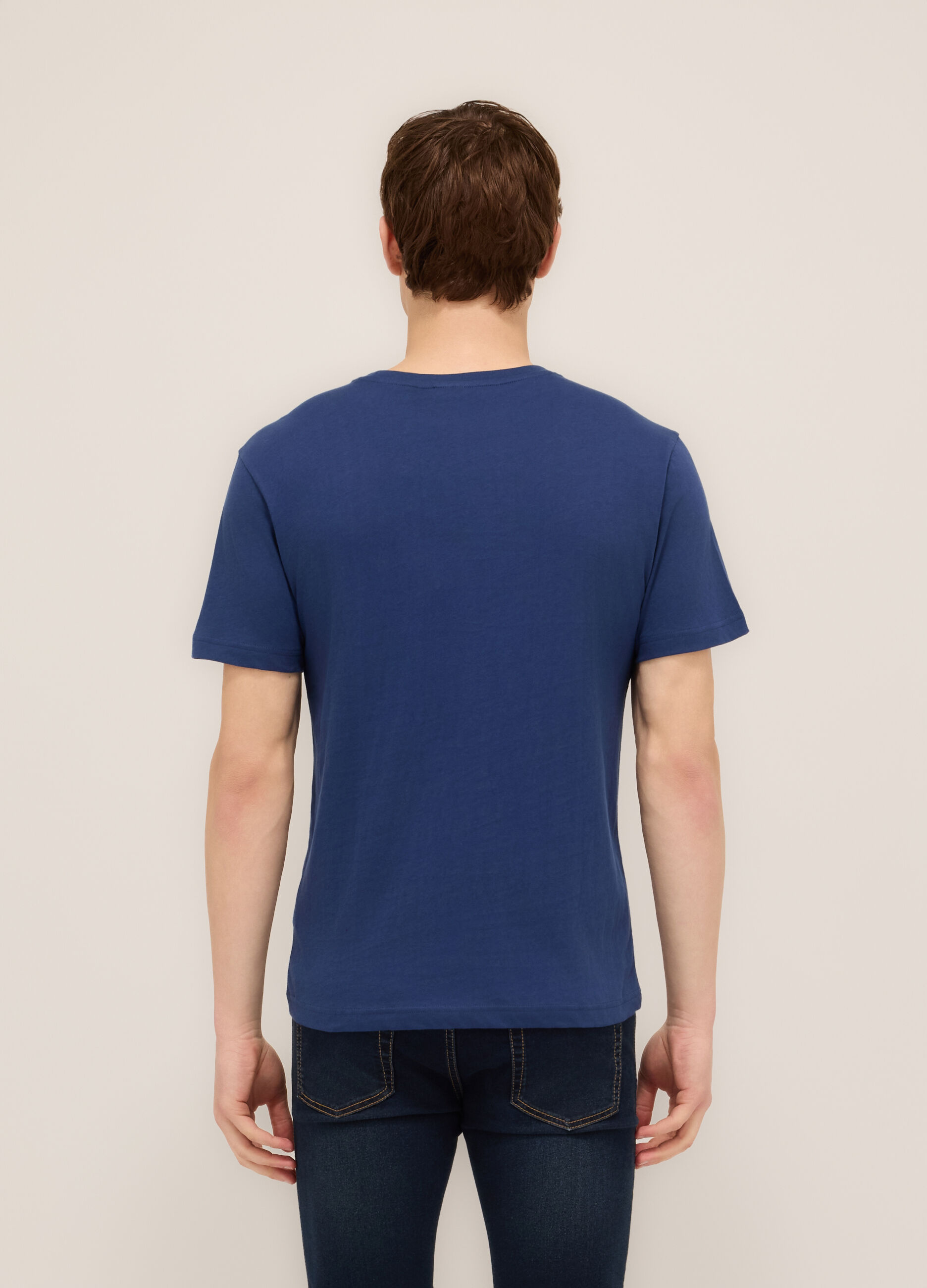 T-shirt girocollo stampa One Piece uomo_1