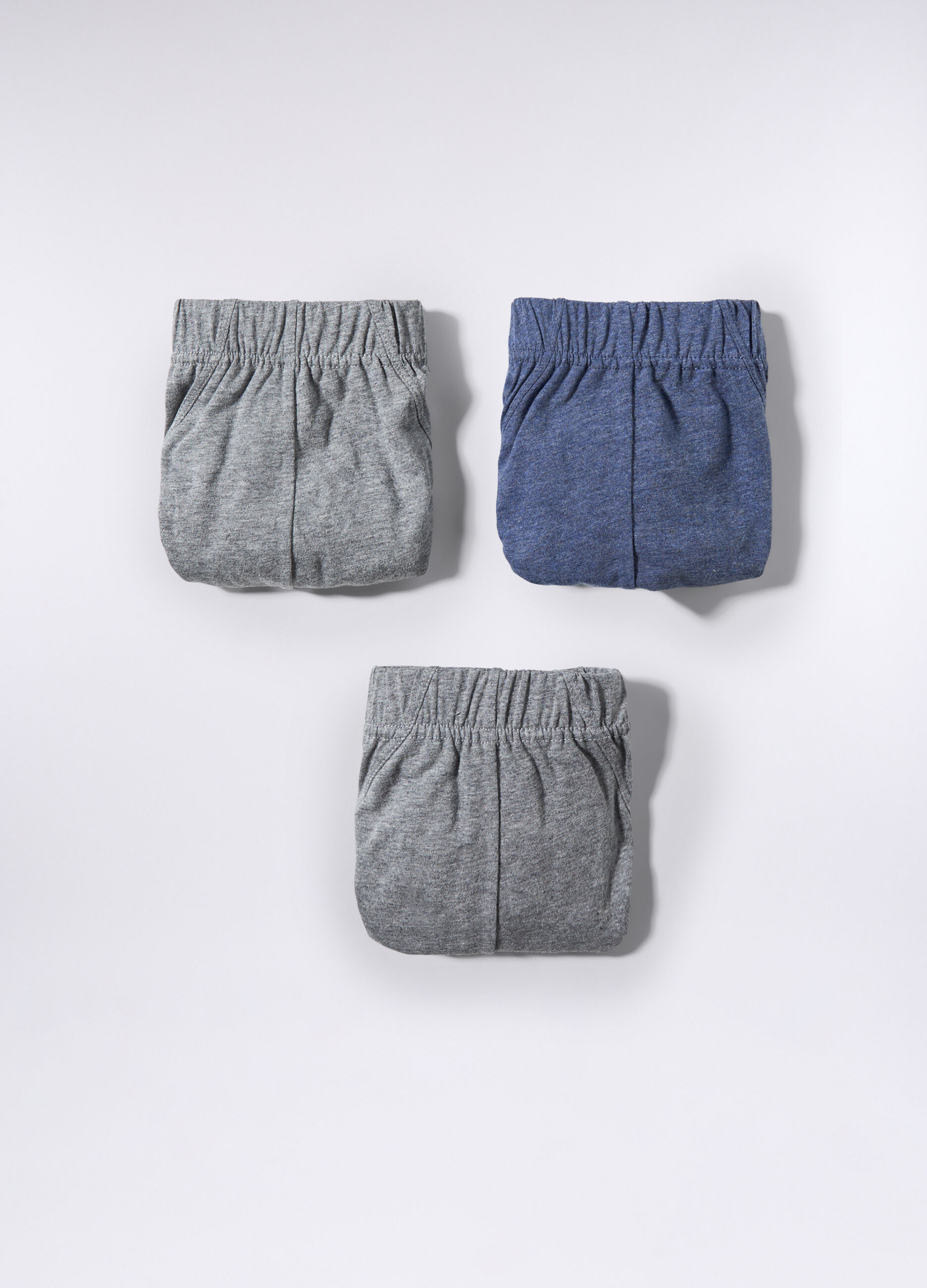 3 pack slip in cotone m&eacute;lange uomo_1