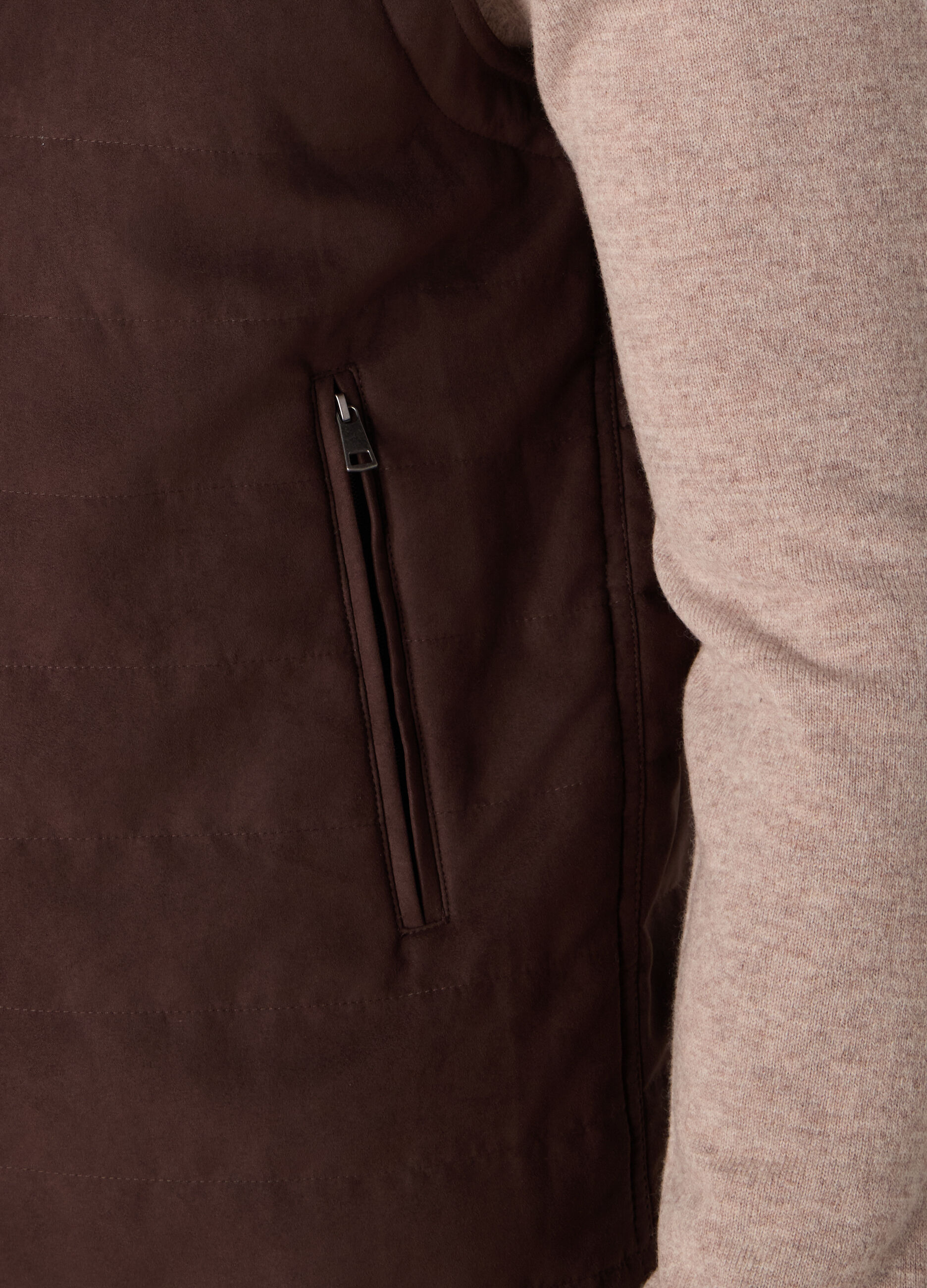 Gilet effetto scamosciato uomo_2