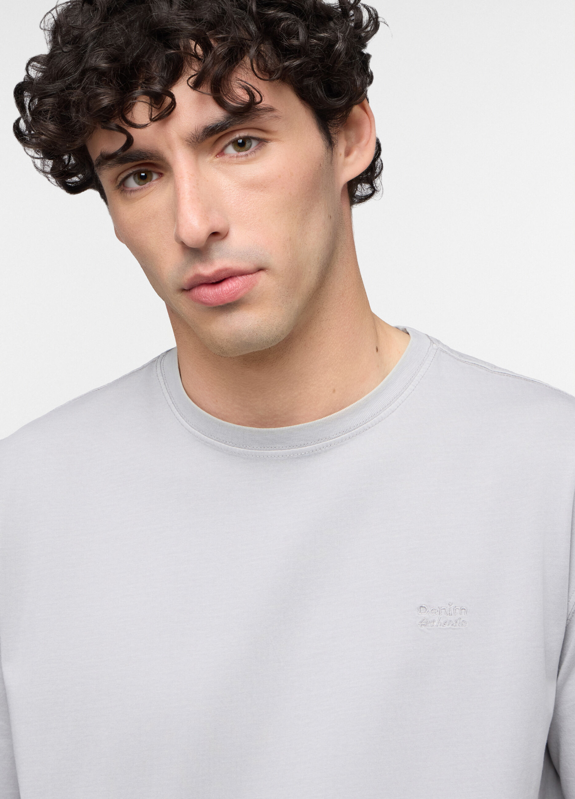 T-shirt in jersey di cotone uomo
