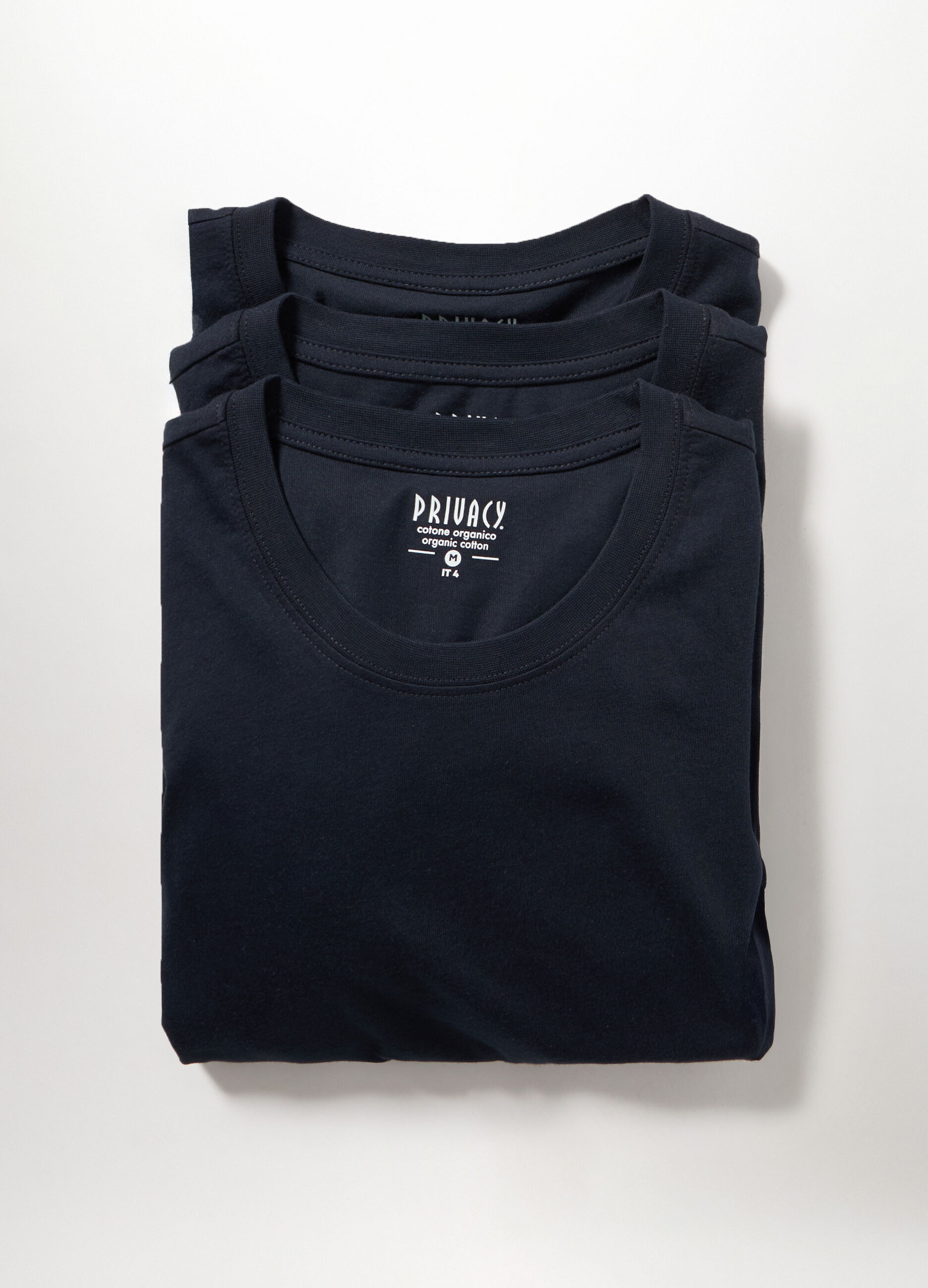 3 pack T-shirt girocollo in cotone uomo_0