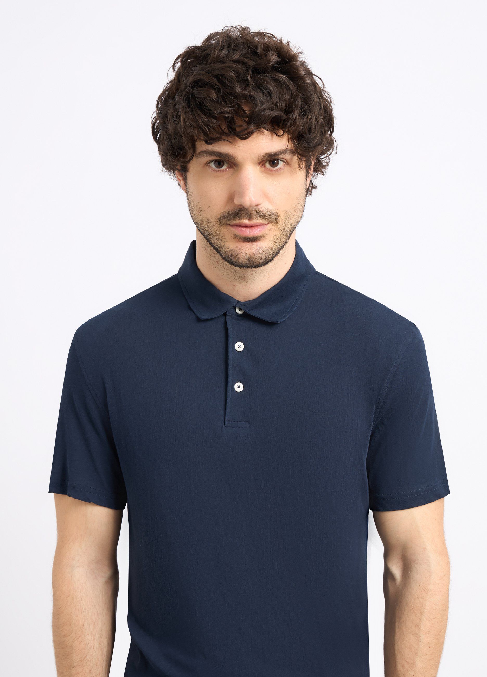 Polo in puro cotone uomo_2