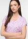 Camicia da notte corta in jersey di puro cotone donna_2
