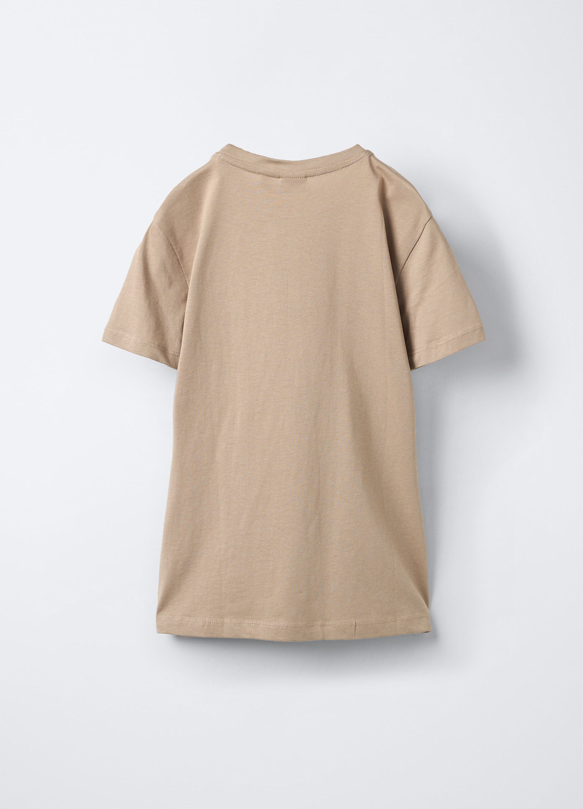 T-shirt girocollo in jersey di puro cotone ragazzo_1