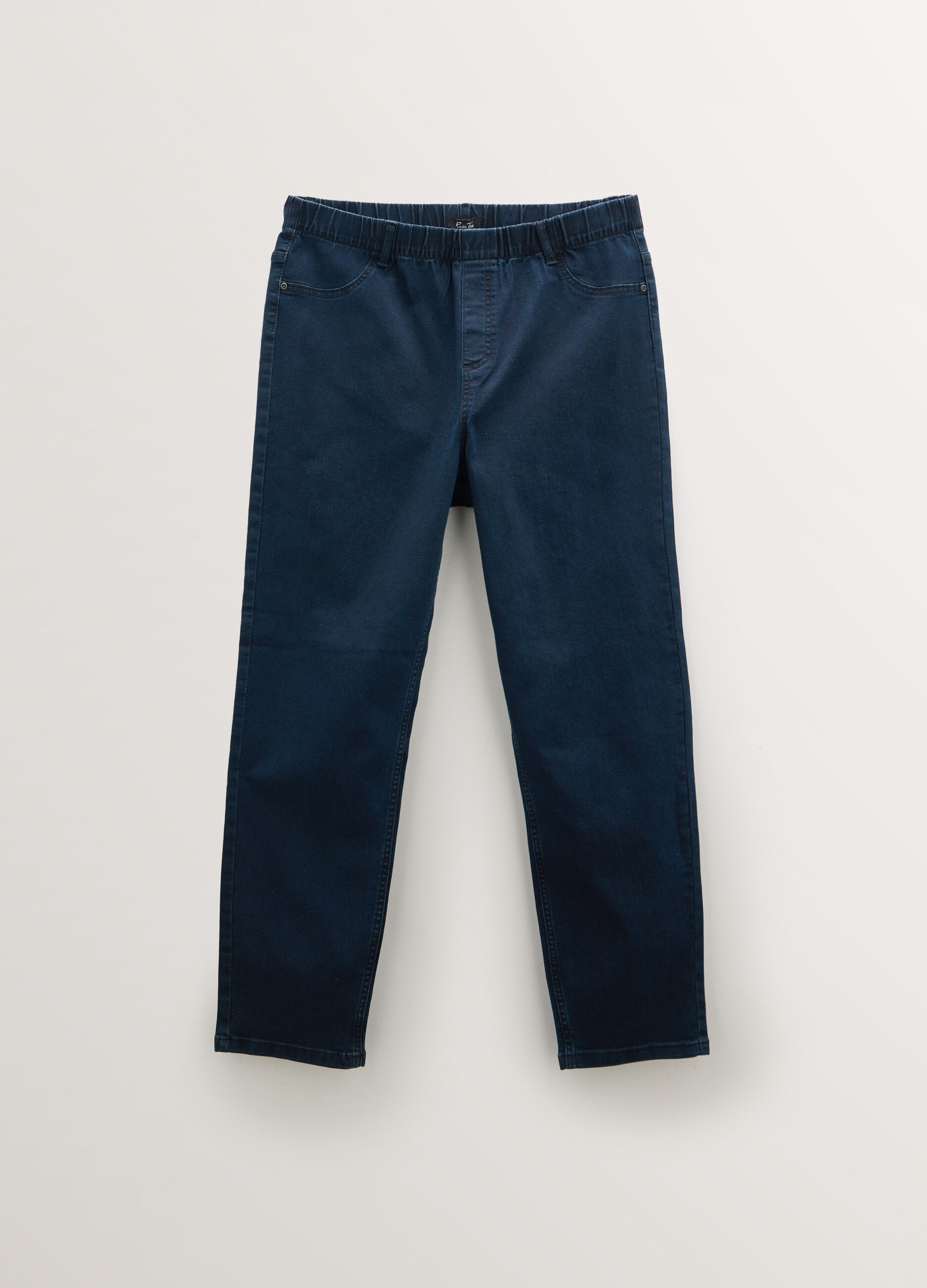 Jeggings Slim Fit in denim di cotone stretch donna curvy_0