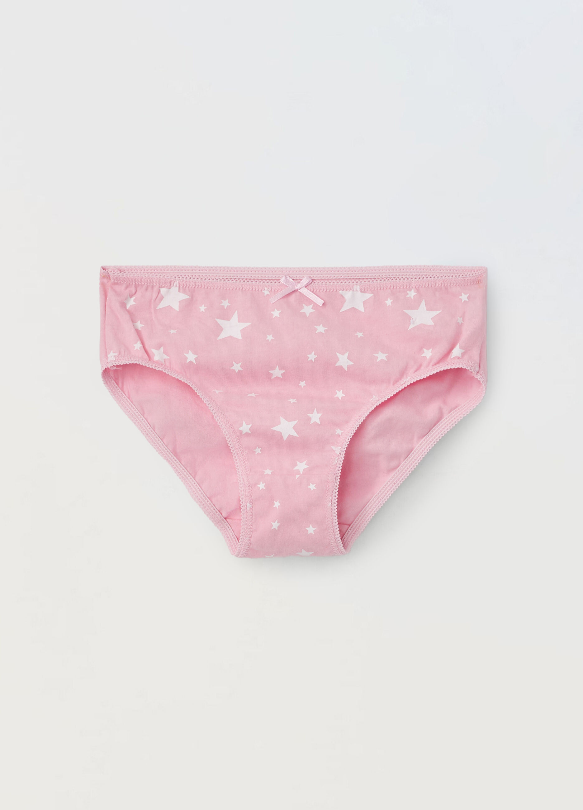 Pack 5 slip in jersey di puro cotone bambina_1