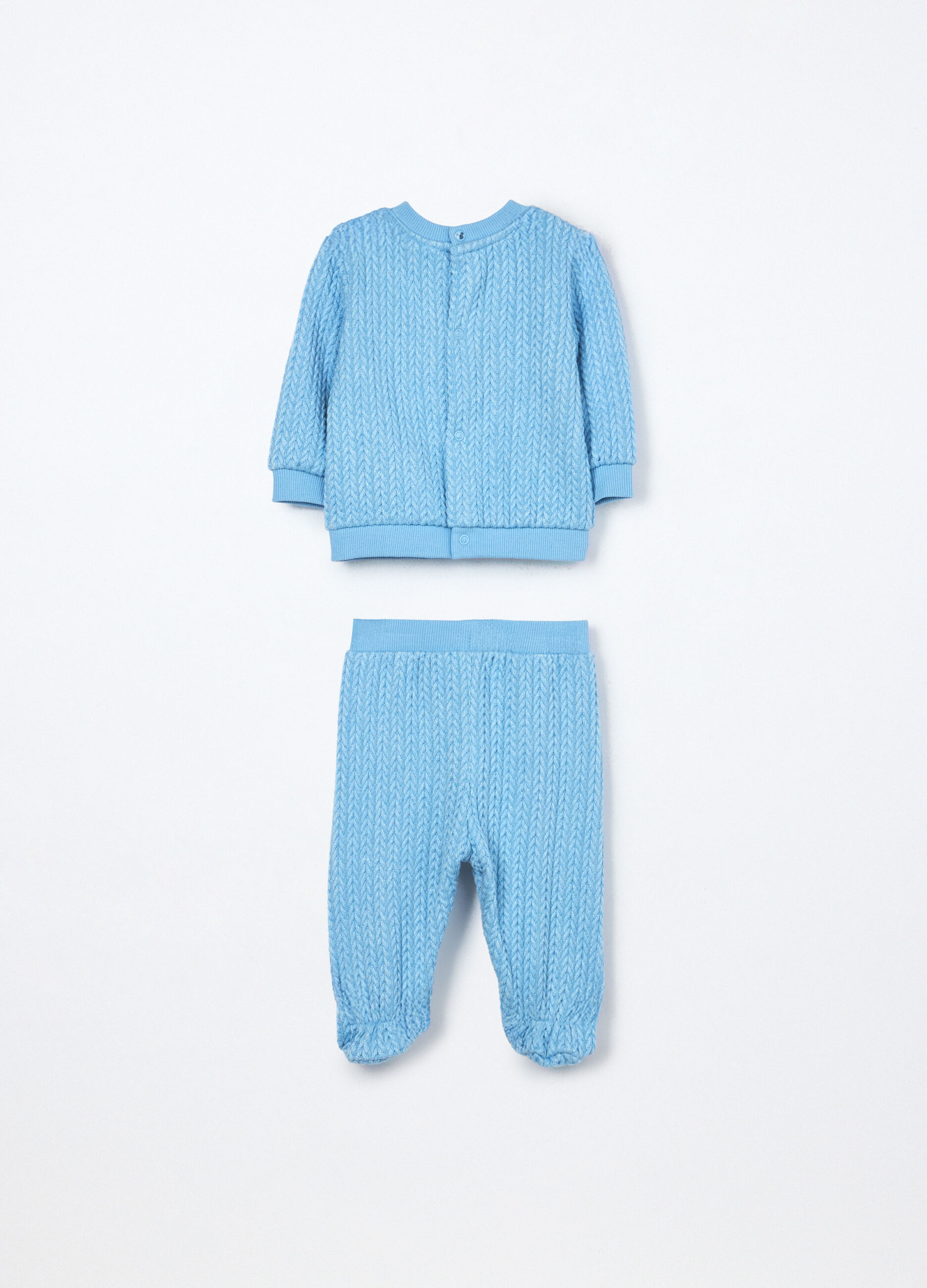 Set Disney in misto viscosa velour neonato_1