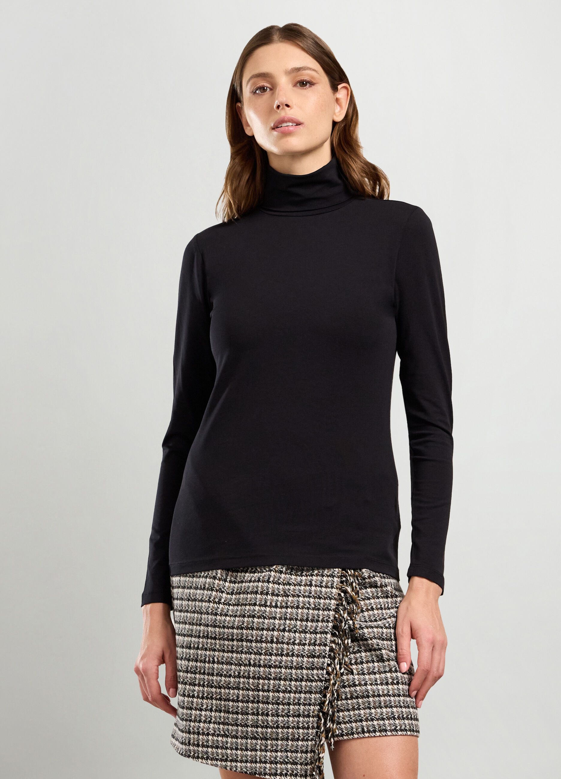 Lupetto in cotone stretch donna_0