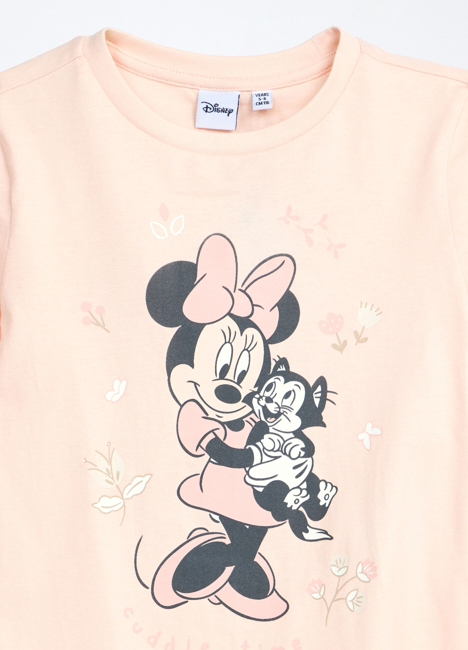 Set pigiama lungo in jersey di puro cotone bambina_2