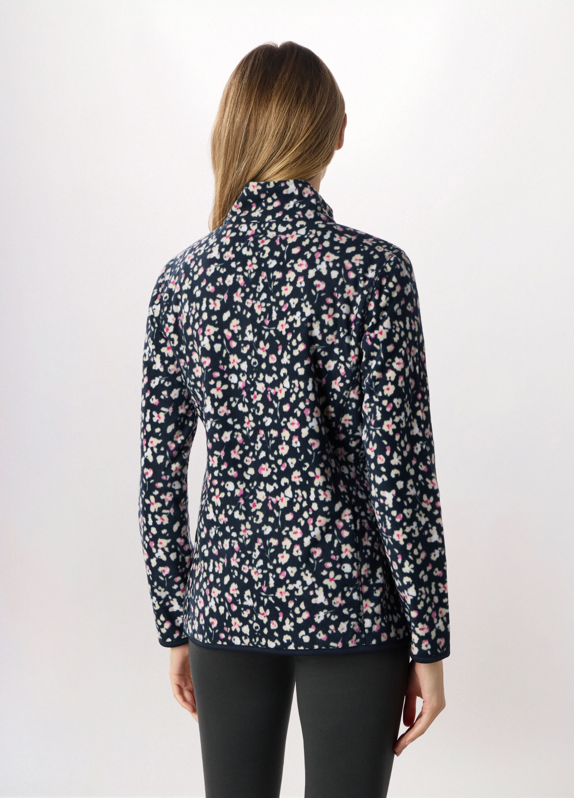 Felpa full zip in pile donna Holistic fitness_1