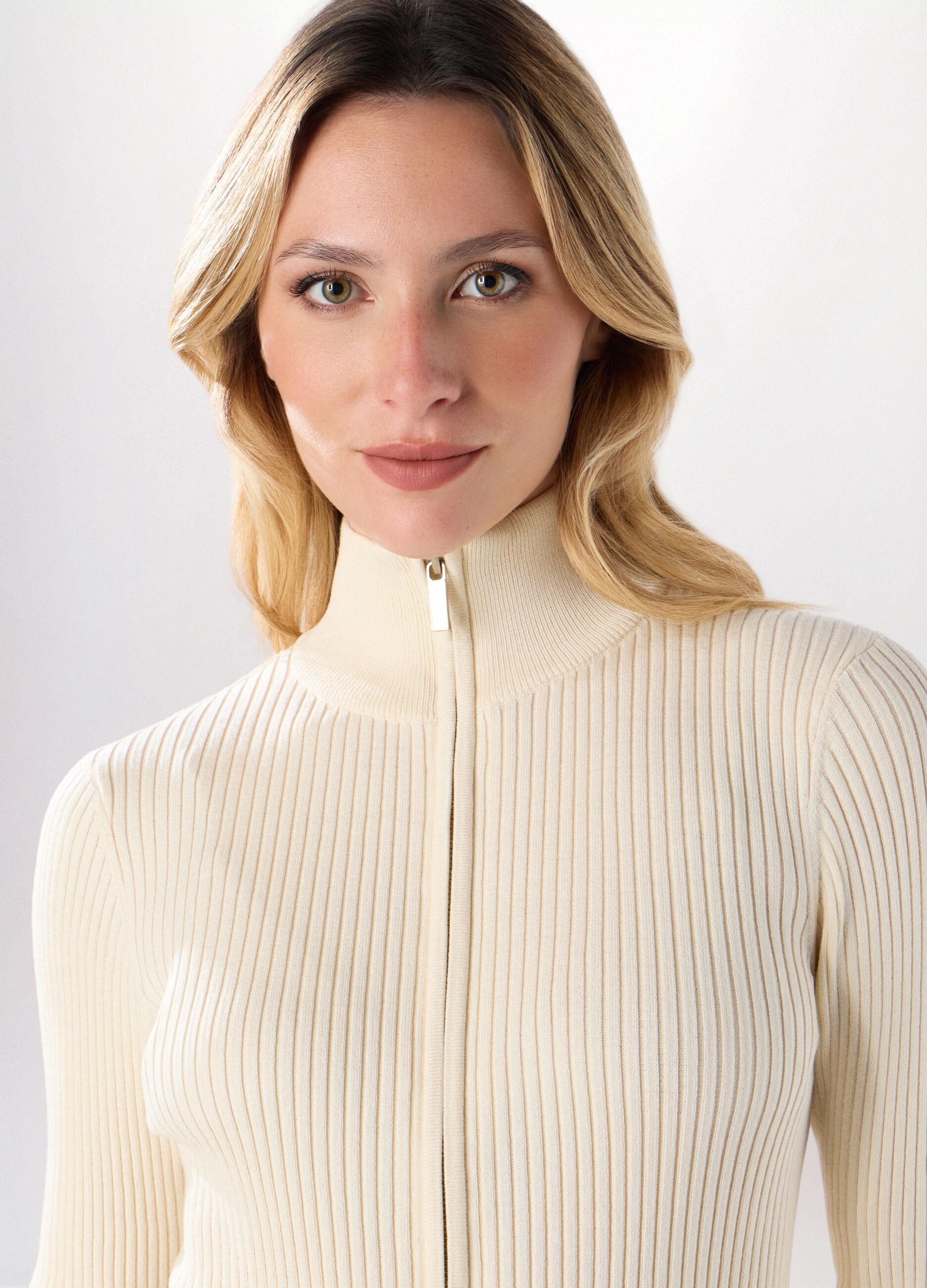Tricot in costina misto viscosa donna_2