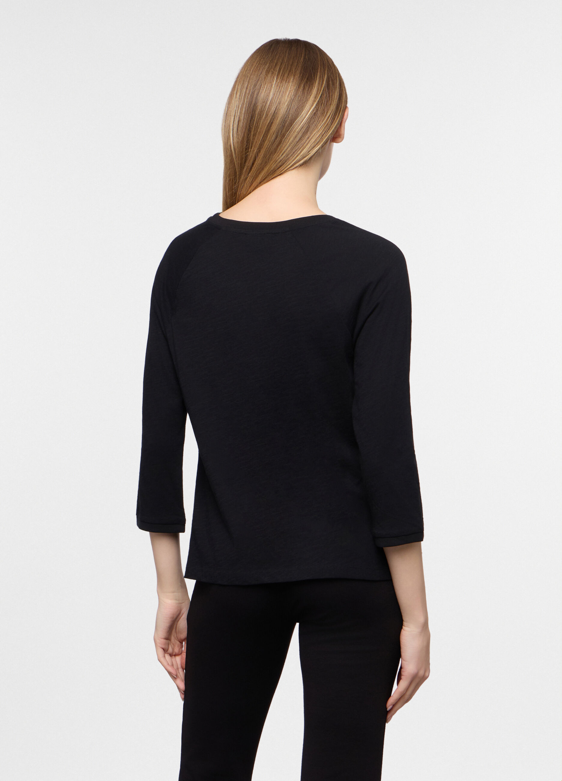 T-shirt girocollo donna_1