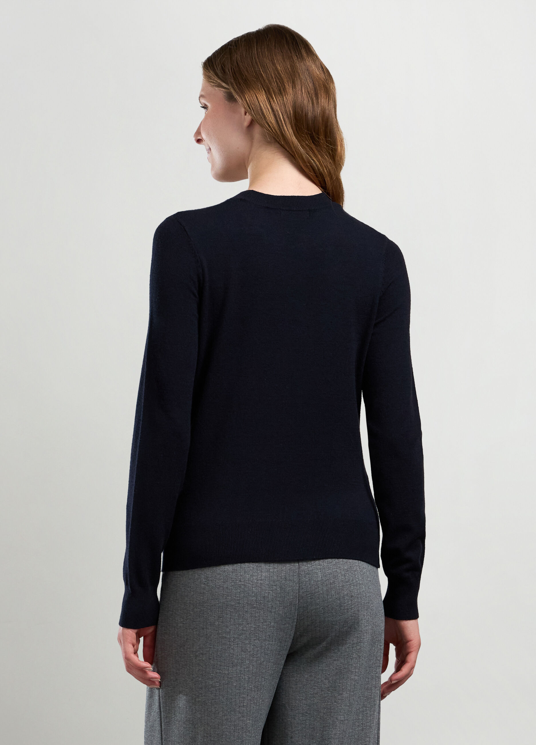 Pullover in misto viscosa donna_1