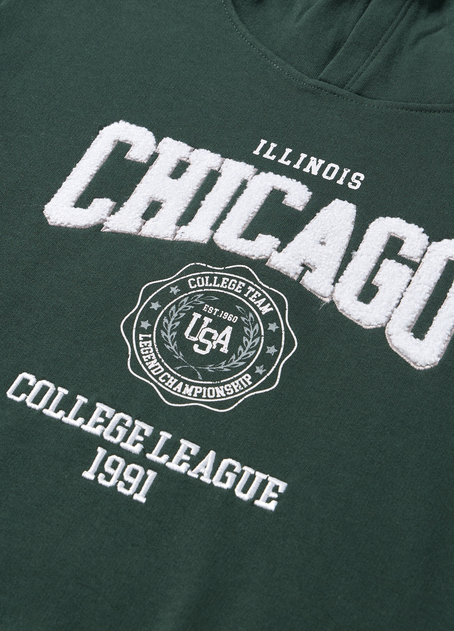 Felpa con cappuccio in misto cotone ragazzo_1