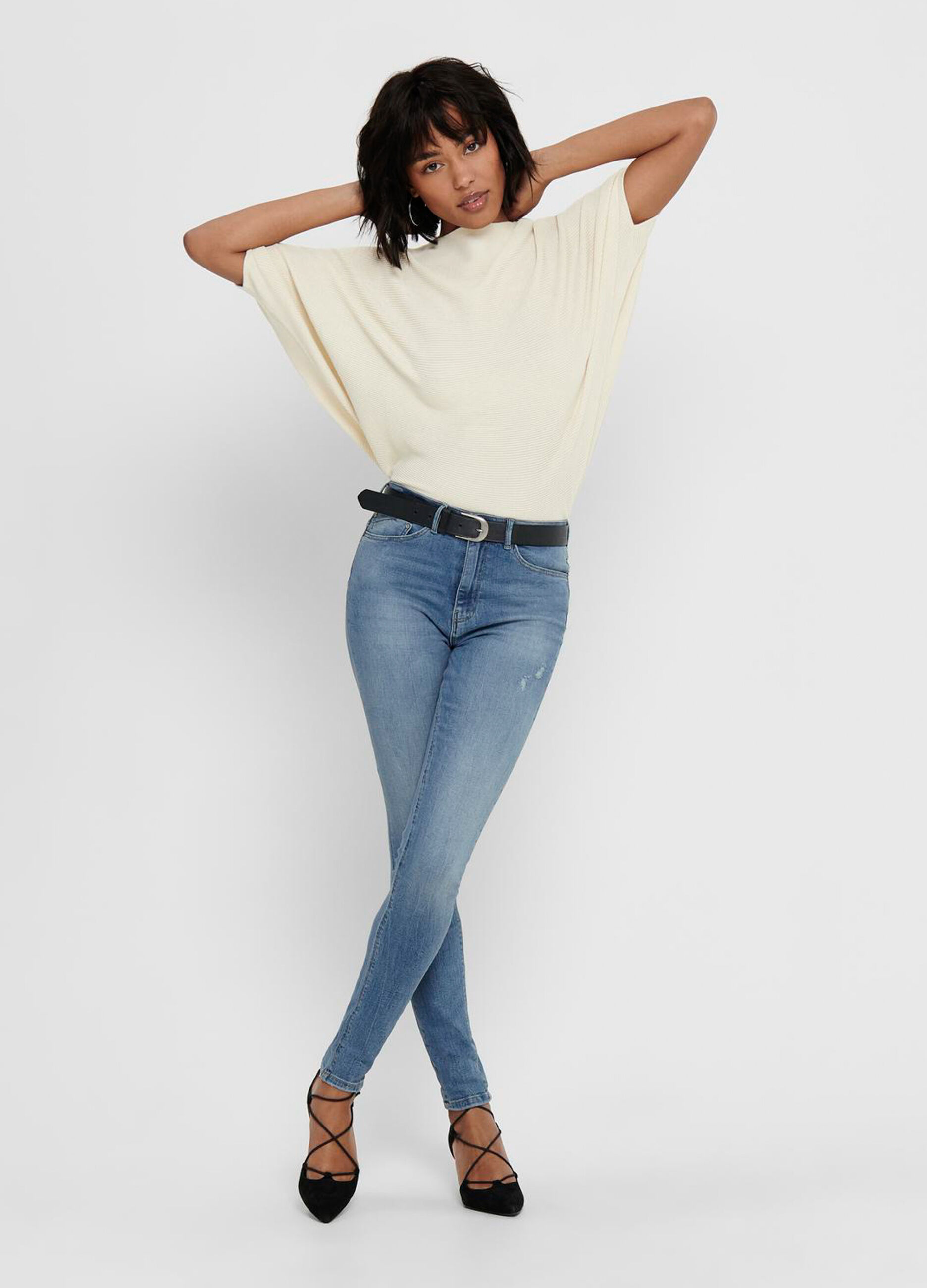 Maglia in costina donna_0
