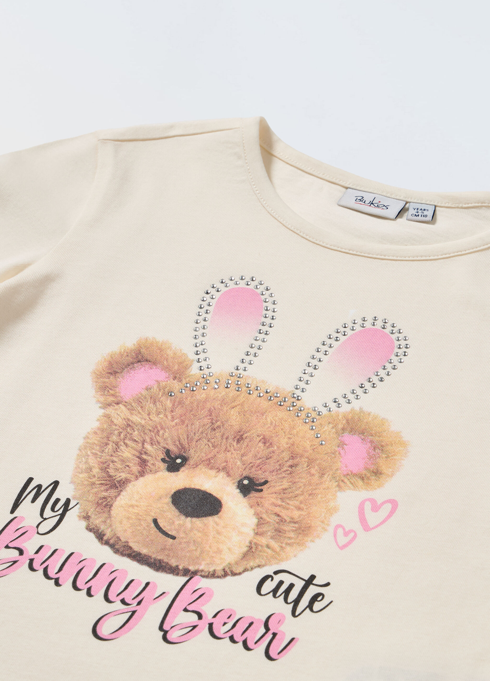 T-shirt in puro cotone bambina_1