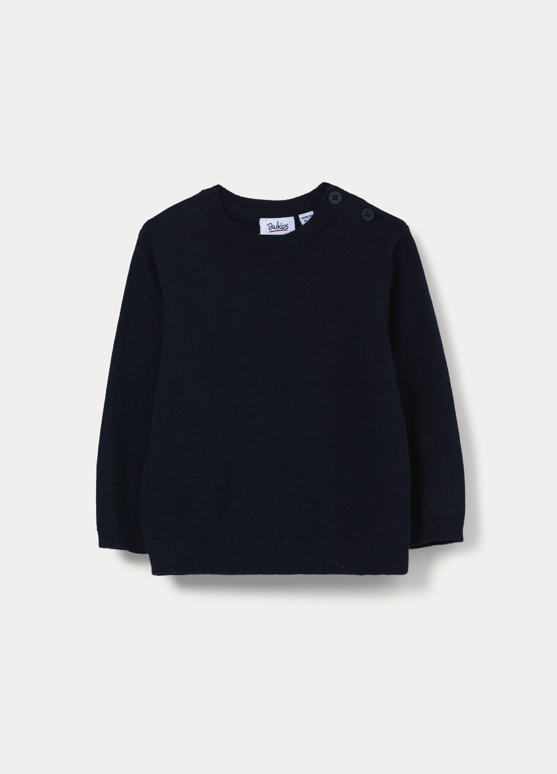 Maglioncino in cotone rasato bimbo_0