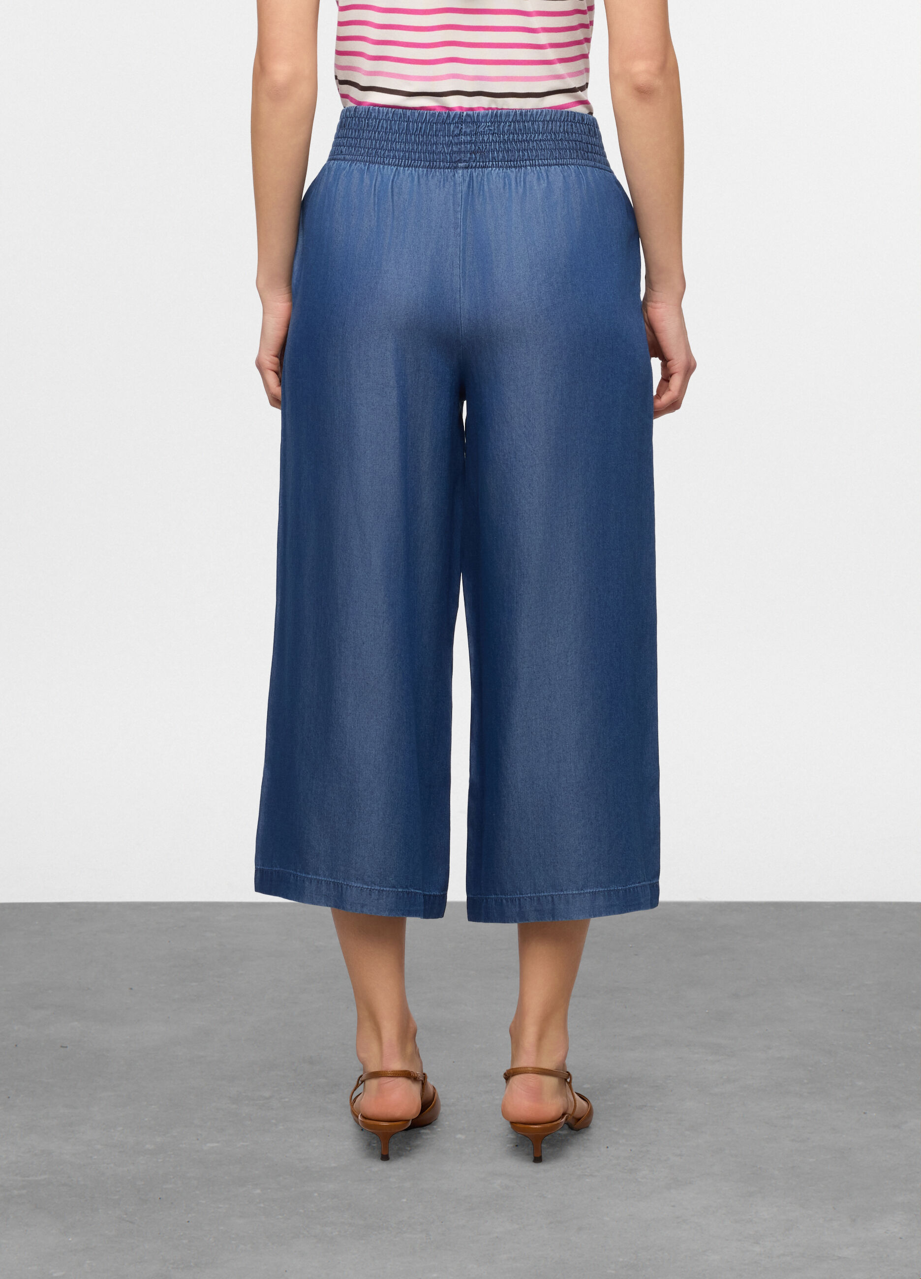 Jeans fit wide in lyocell donna_1