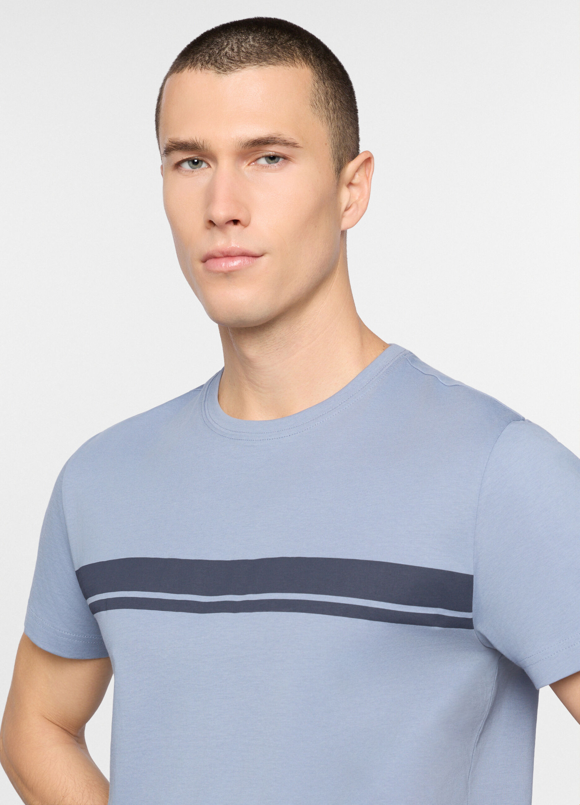 Pigiama corto con stampa uomo_2