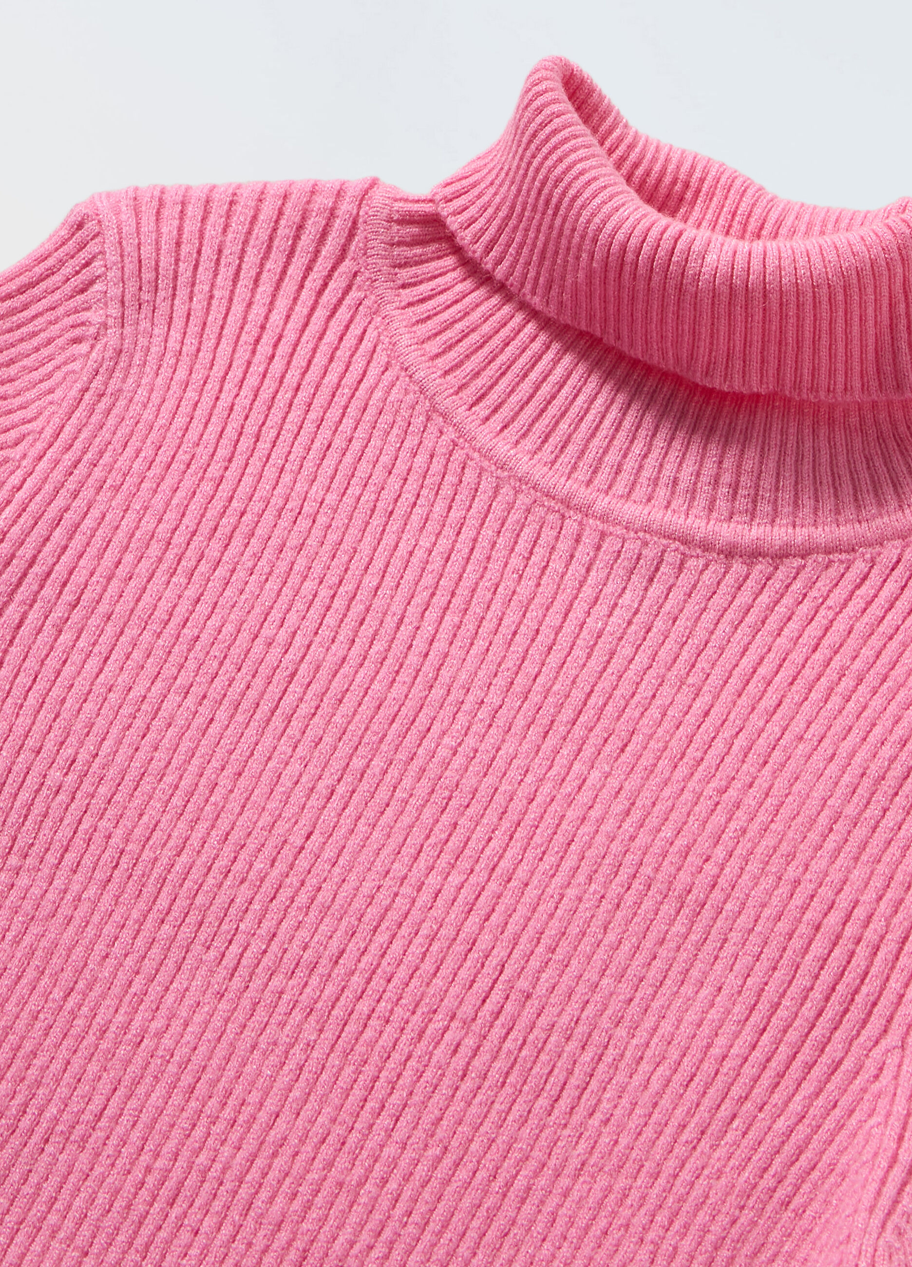 Lupetto in costina di misto viscosa bambina_1
