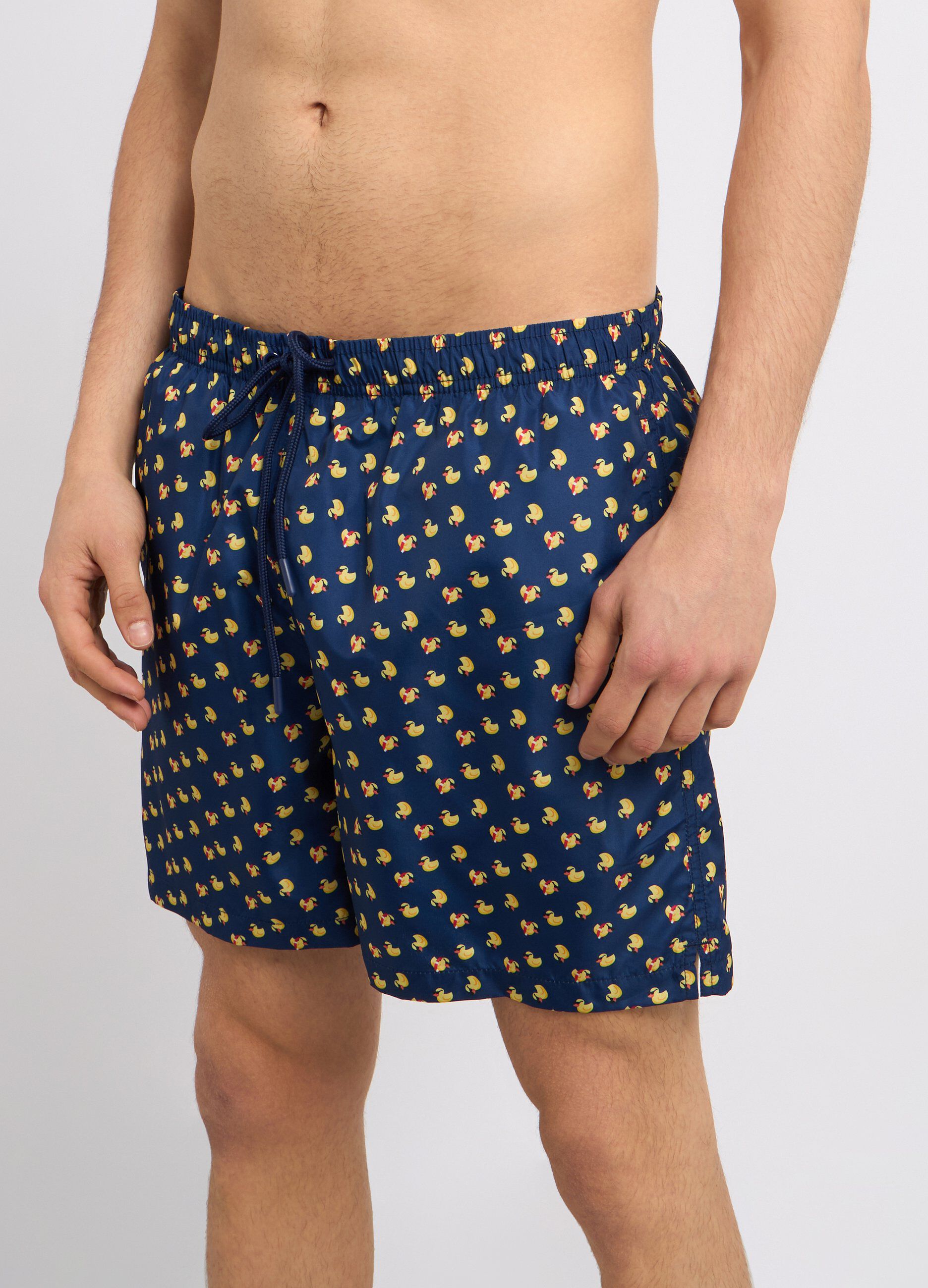 Costume shorts con stampa uomo_2