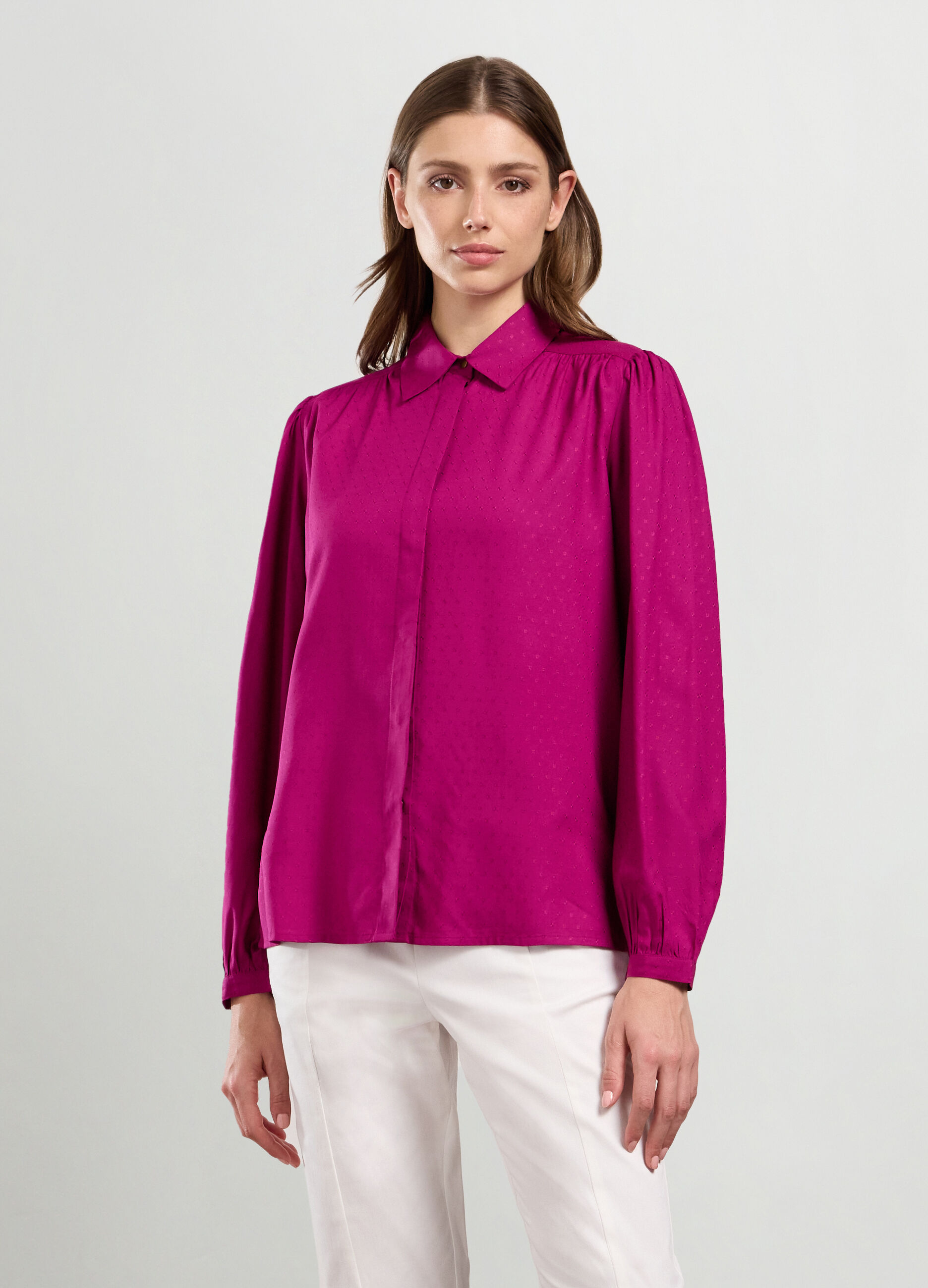 Camicia in pura viscosa donna_0