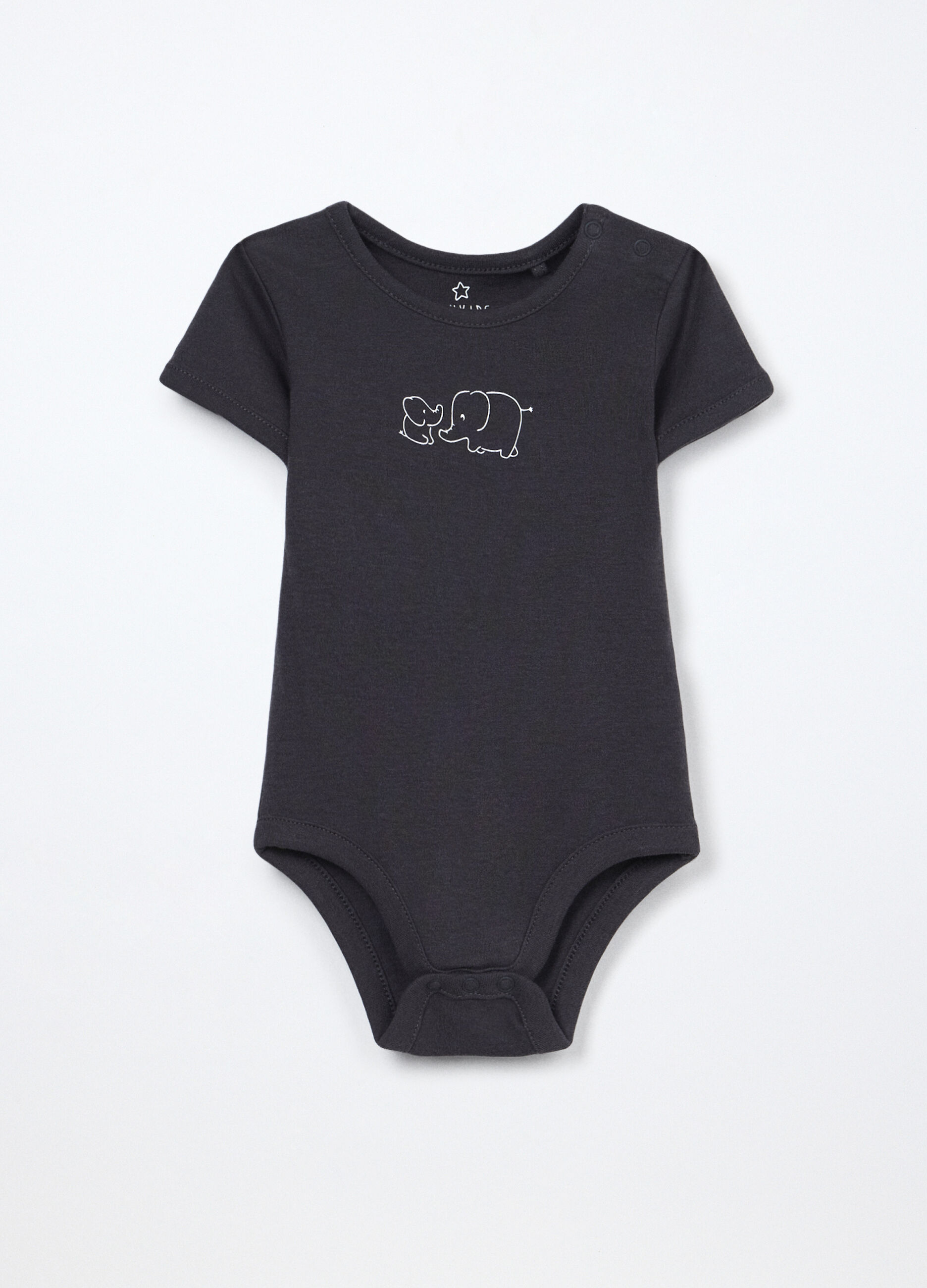 Body in interlock di puro cotone neonato_0