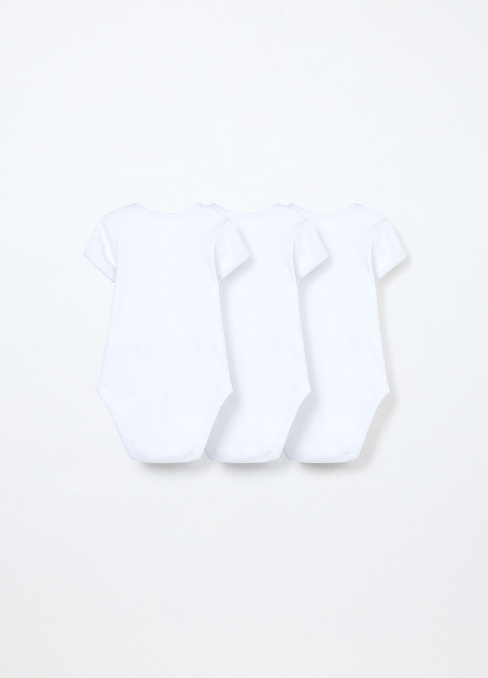 Pack 3 body in costina di puro cotone neonata_1