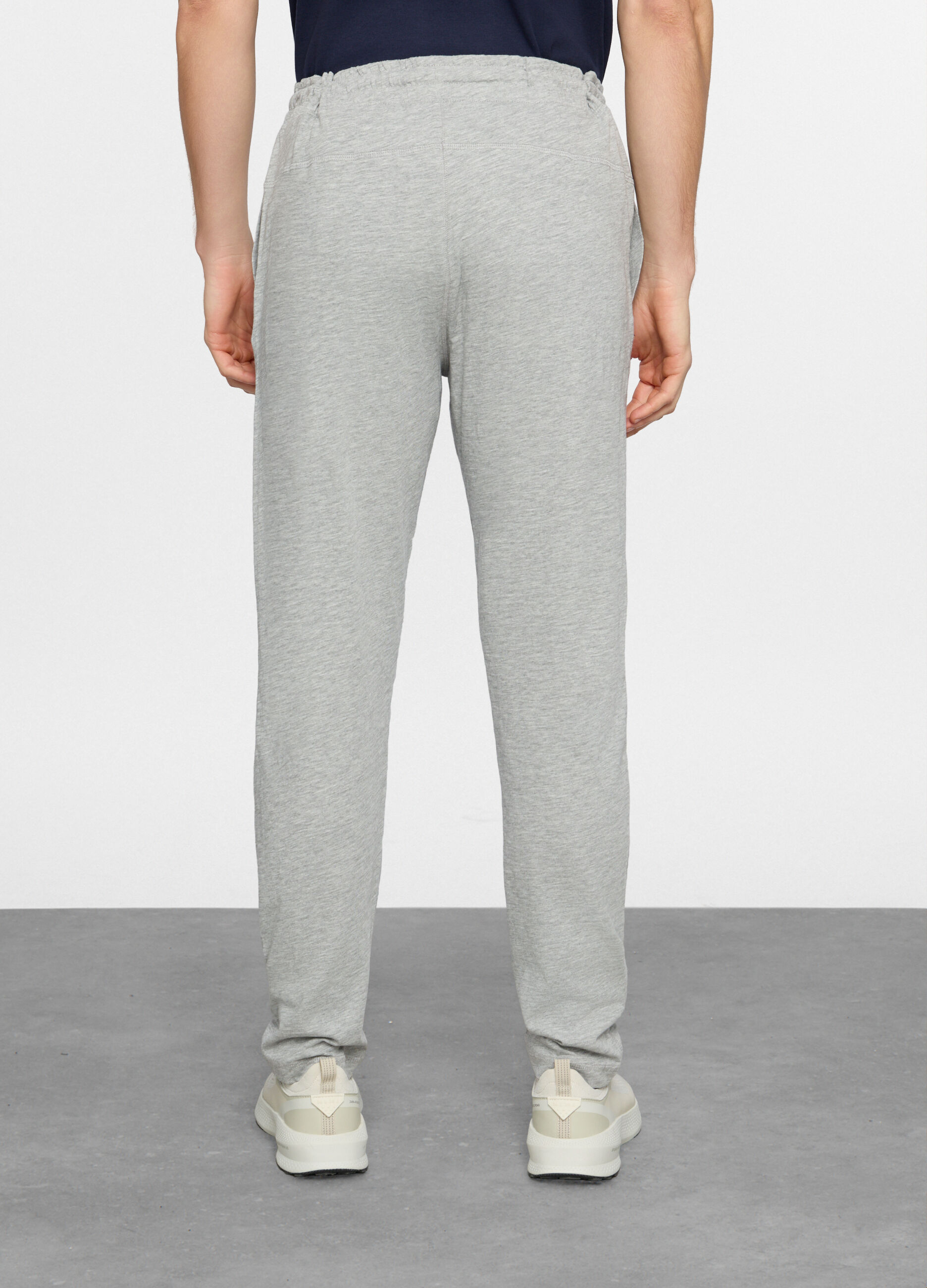 Jogger in jersey di cotone uomo_1