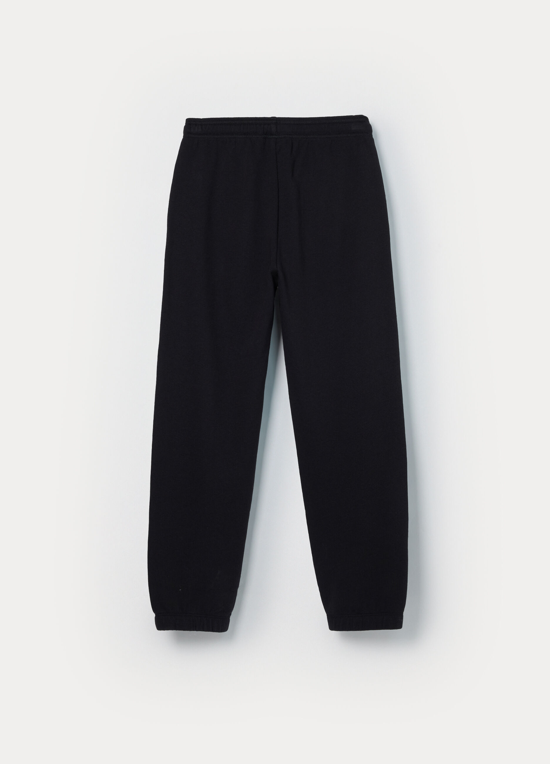 Jogger in french terry di puro cotone bambino_1