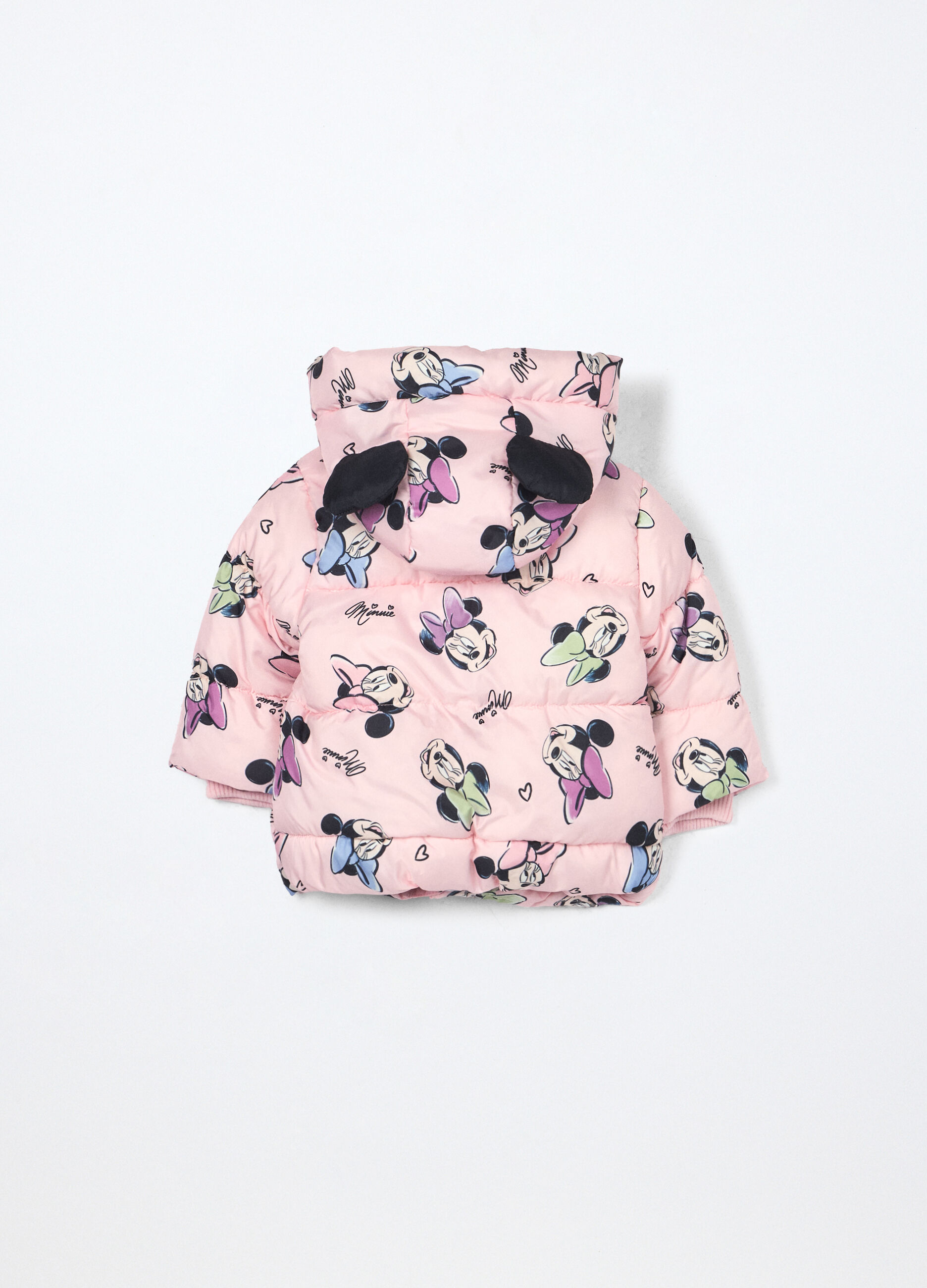 Giubbino imbottito Minnie con cappuccio neonata_1