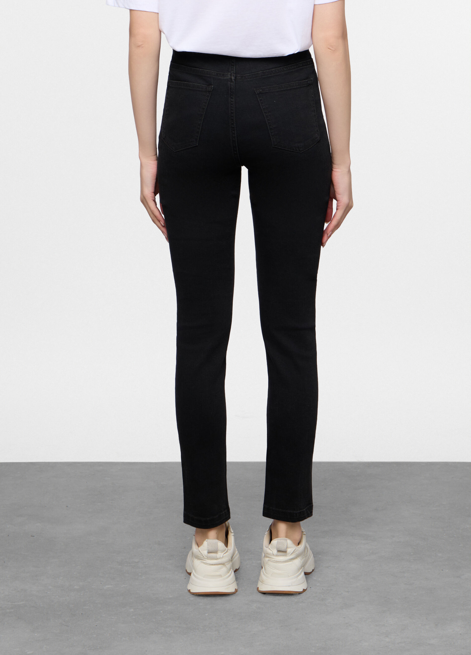 Jegging skinny cotone stretch donna _2