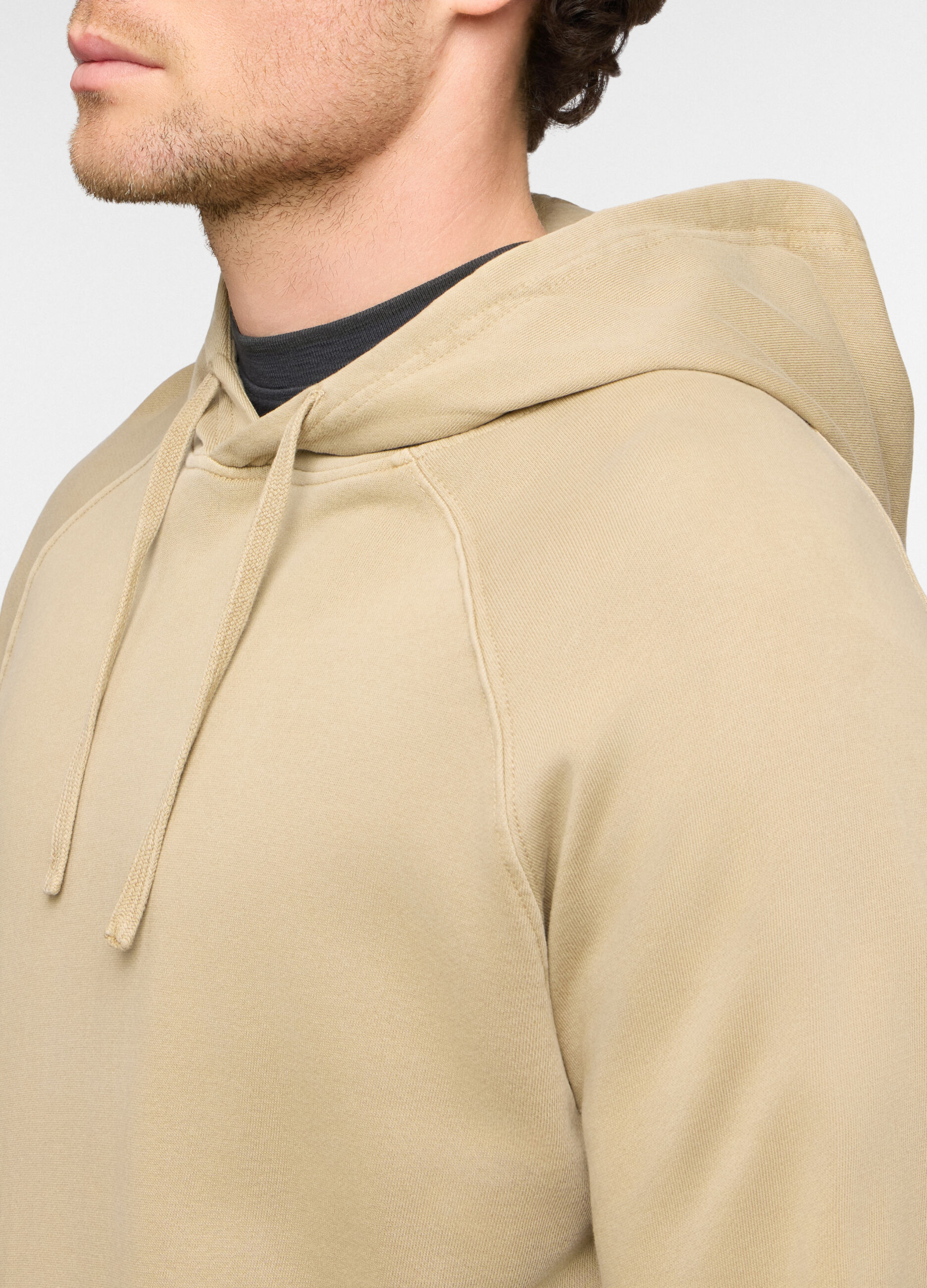 Felpa con cappuccio in cotone uomo_2