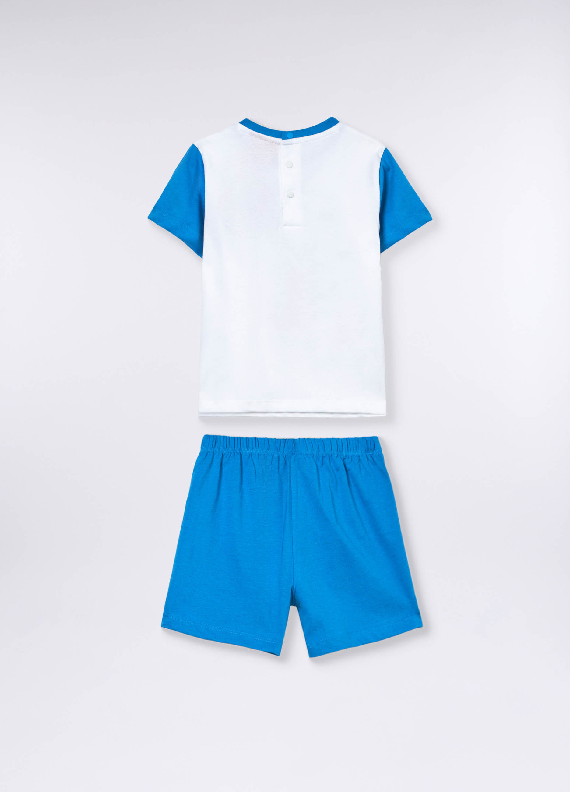 Set pigiama corto Sonic in jersey di puro cotone _1