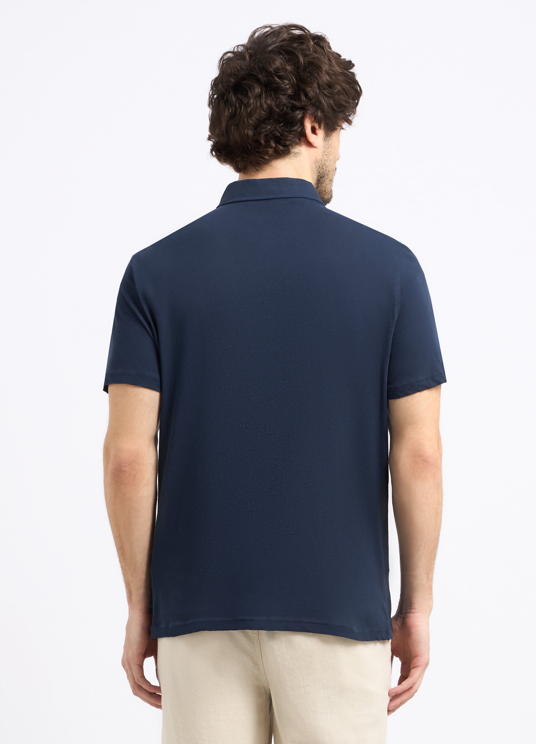 Polo in puro cotone uomo_1