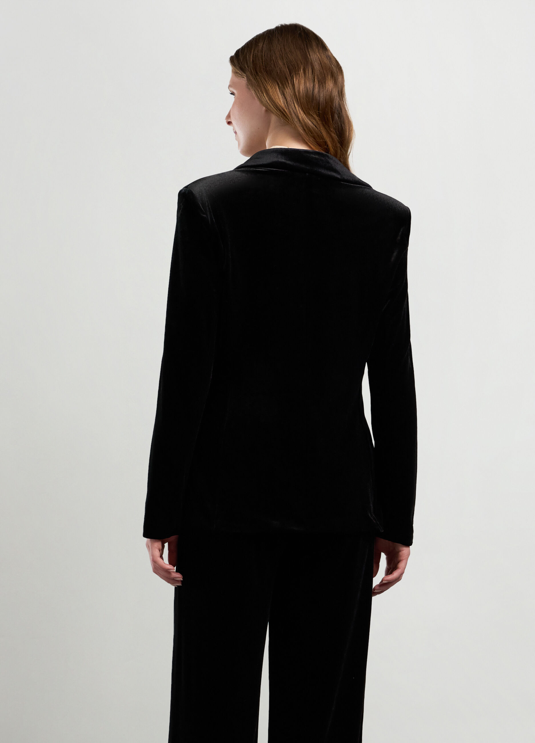 Blazer in velluto donna