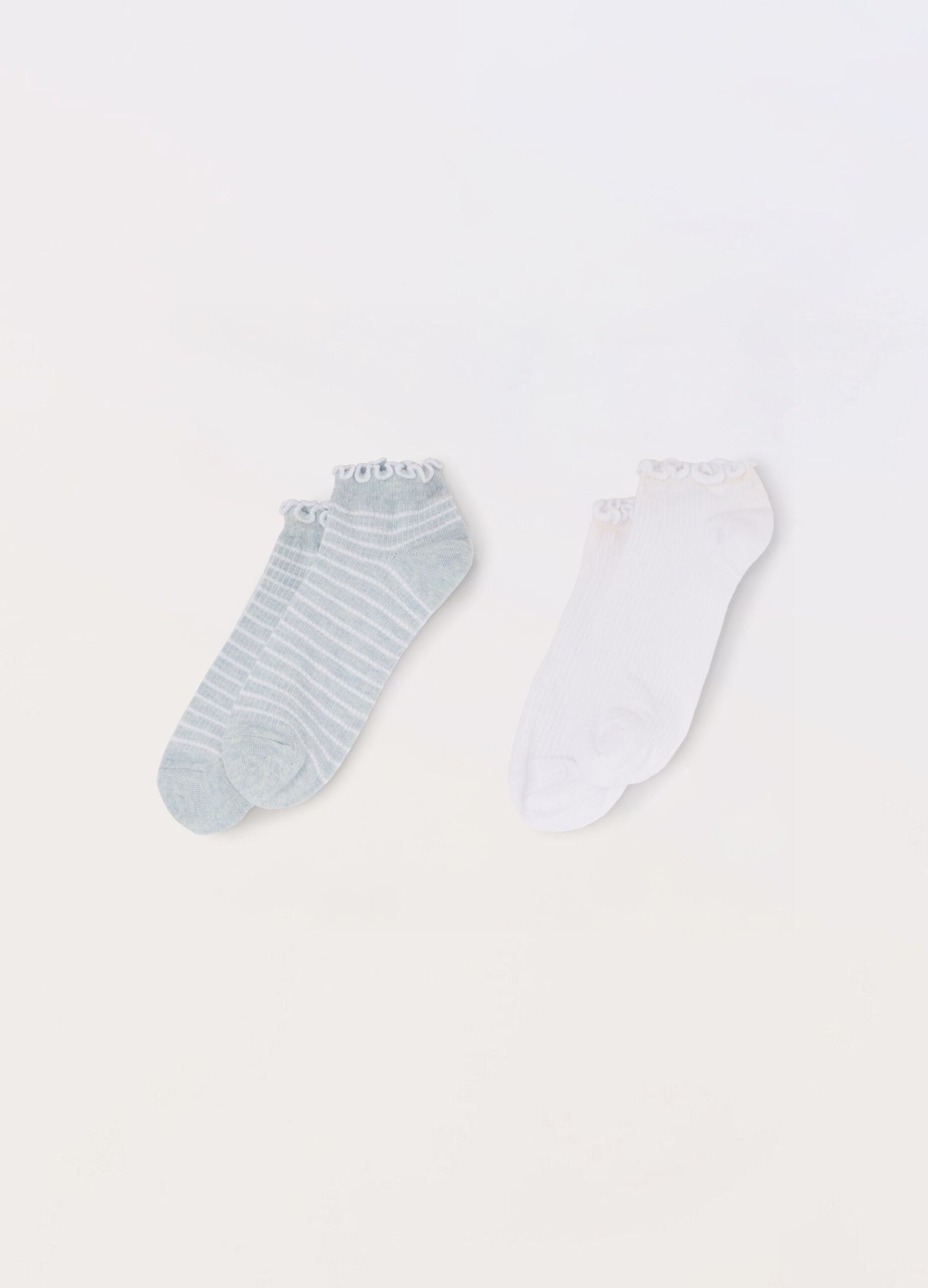 Pack 2 calze in misto cotone donna_0